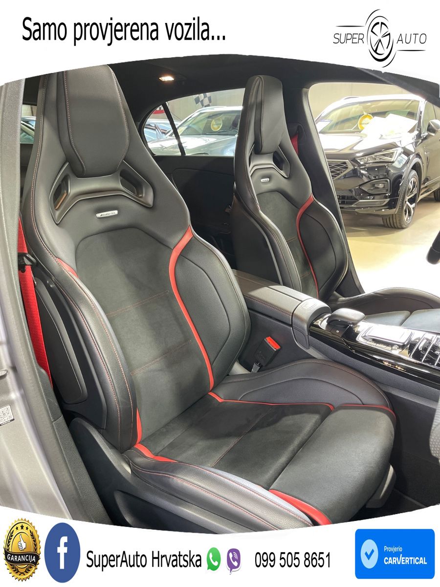 Mercedes-Benz AMG A 45 S 4MATIC+ AMG SPEEDSHIFT DCT 8G LED+GR SJED+ACC