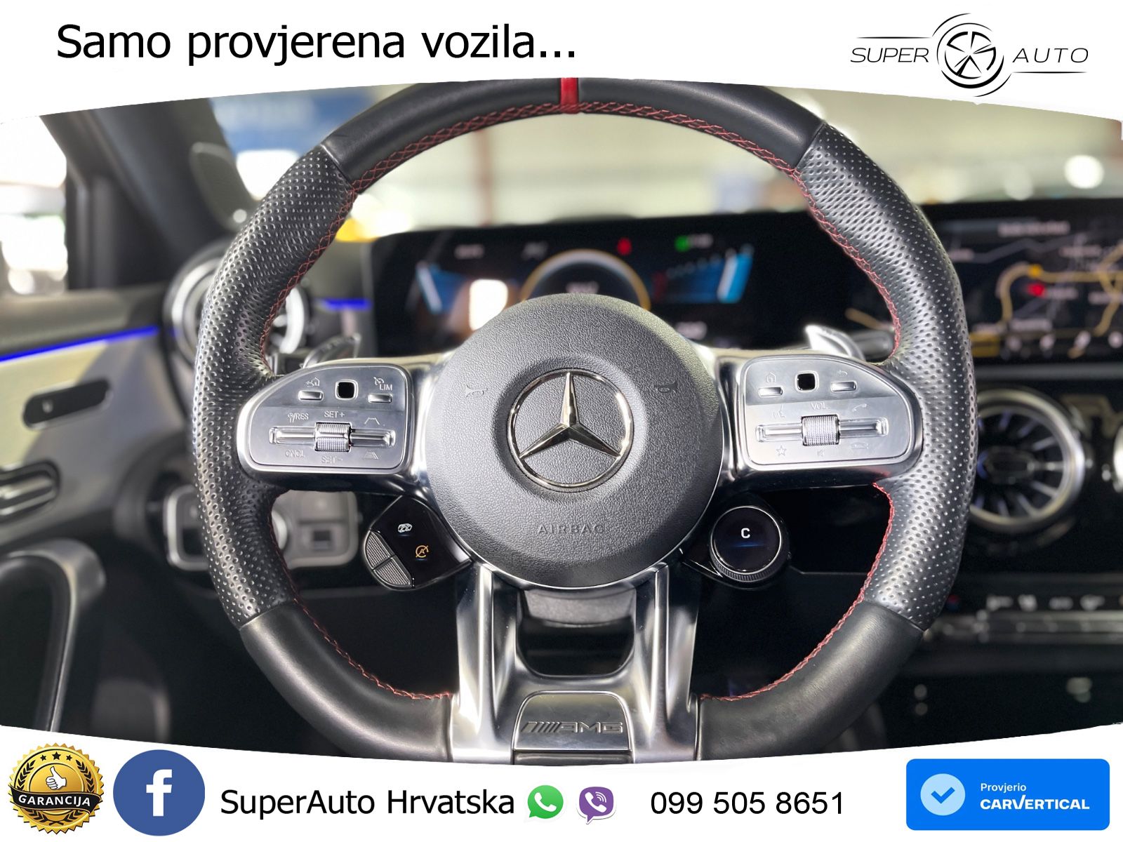 Mercedes-Benz AMG A 45 S 4MATIC+ AMG SPEEDSHIFT DCT 8G LED+GR SJED+ACC