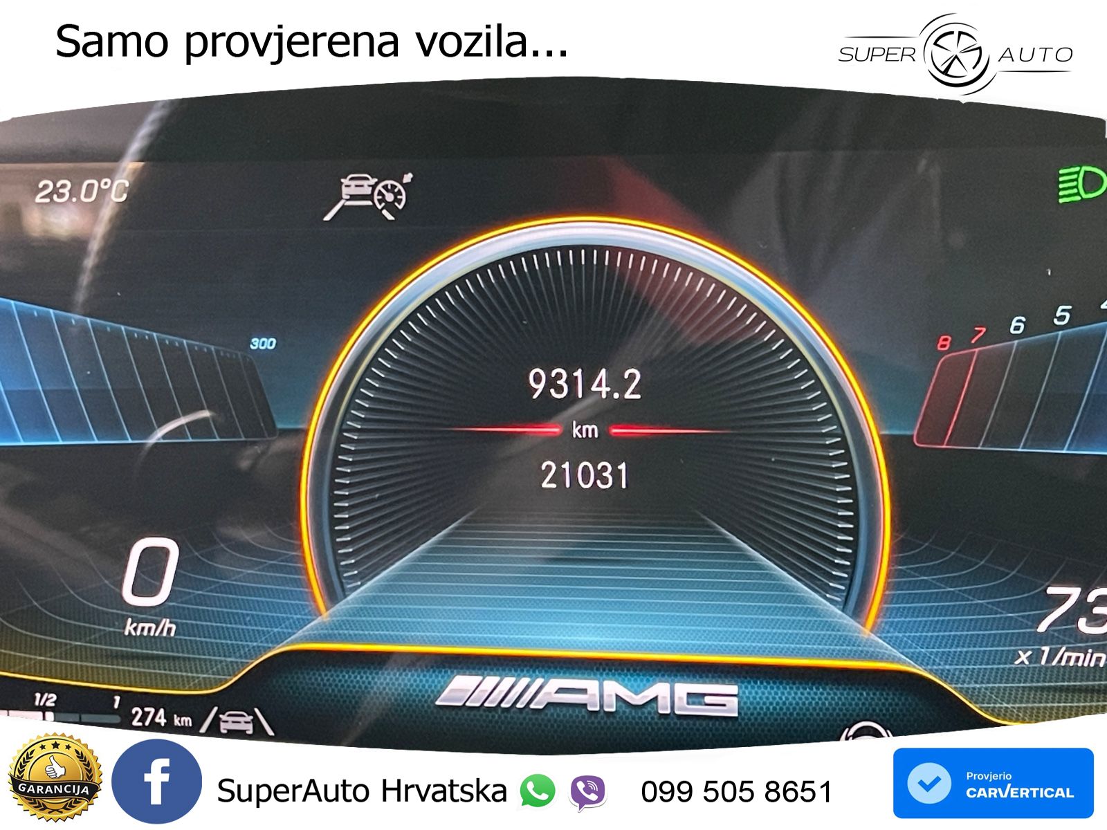 Mercedes-Benz AMG A 45 S 4MATIC+ AMG SPEEDSHIFT DCT 8G LED+GR SJED+ACC