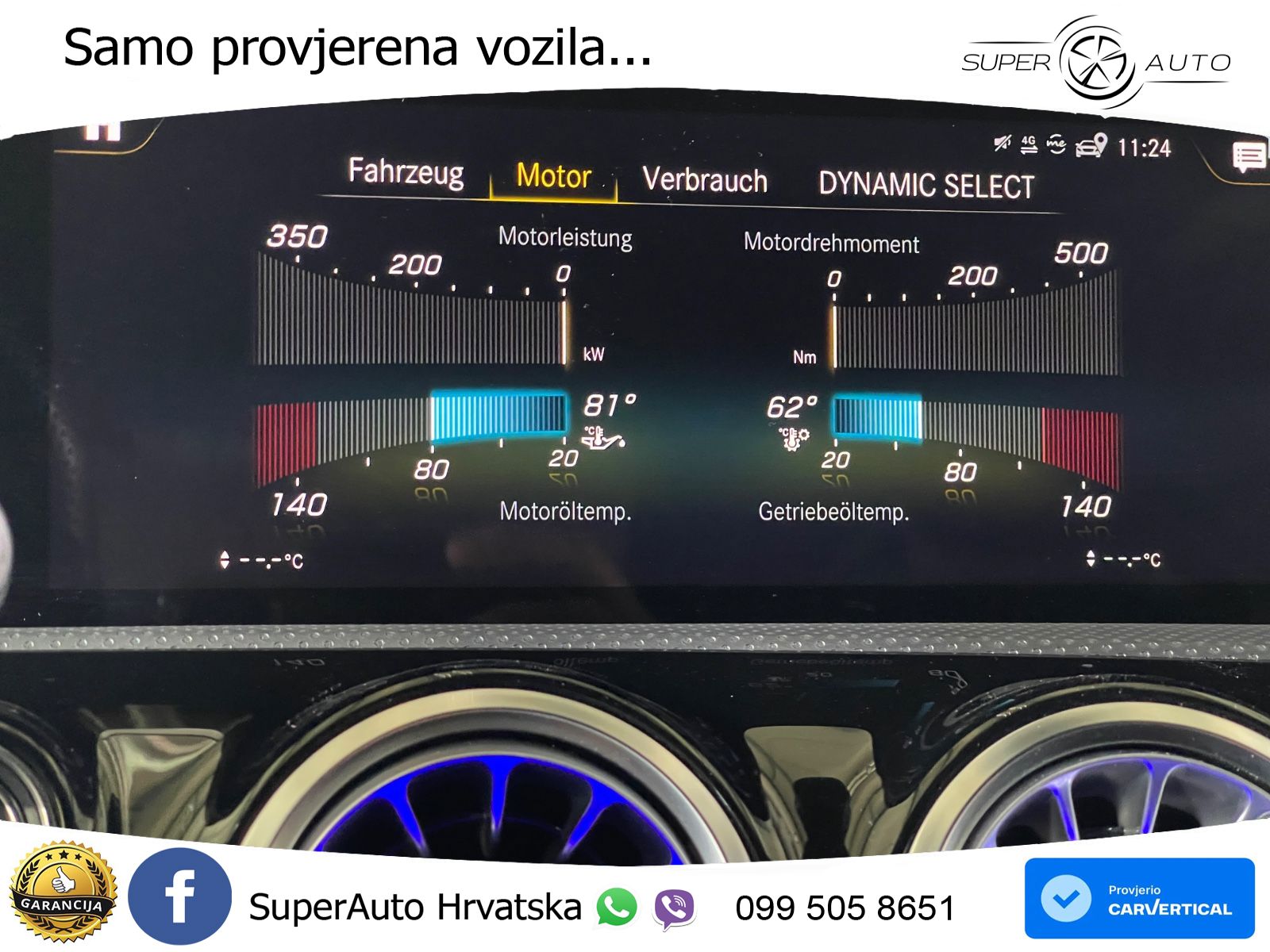 Mercedes-Benz AMG A 45 S 4MATIC+ AMG SPEEDSHIFT DCT 8G LED+GR SJED+ACC