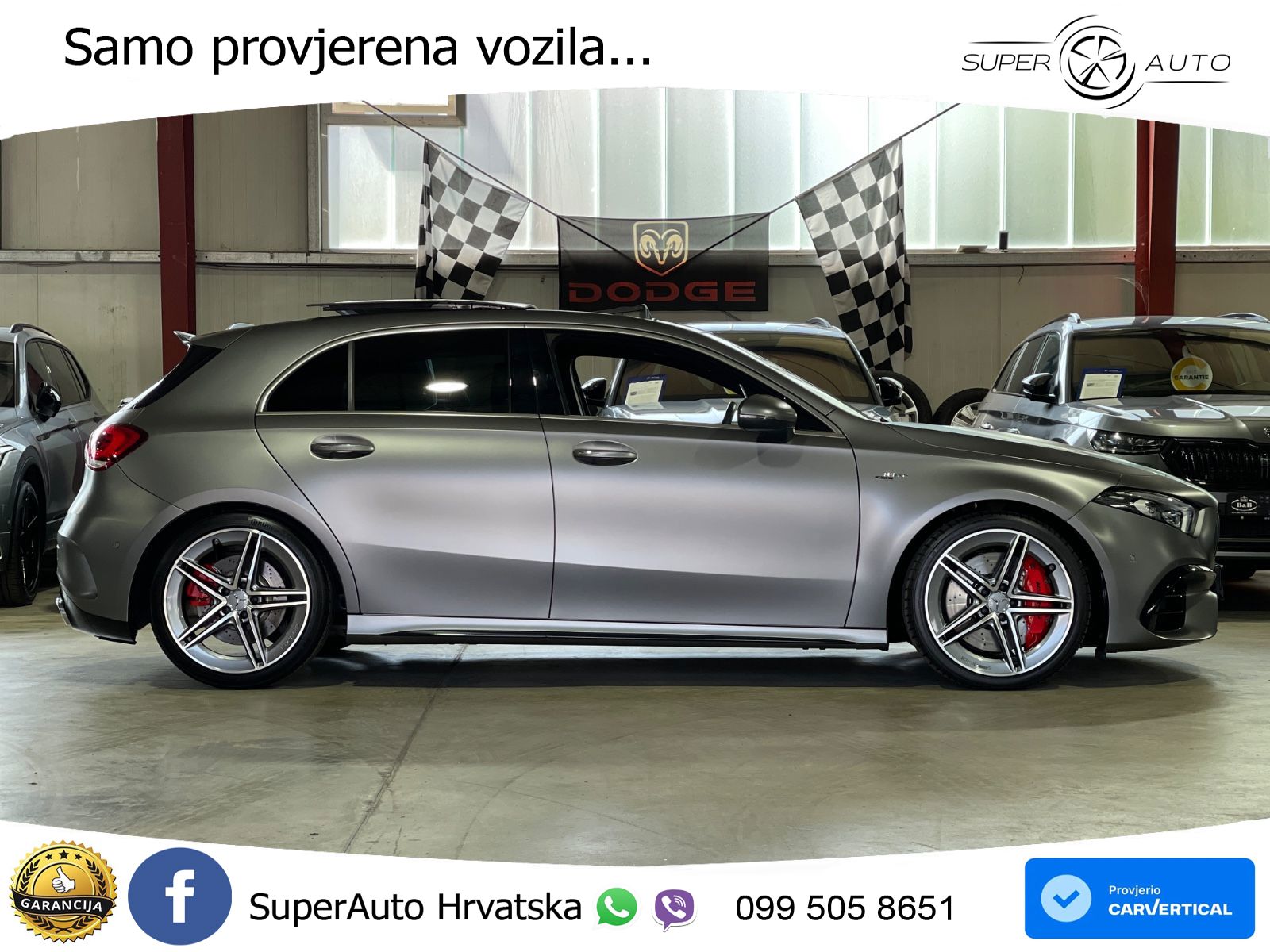 Mercedes-Benz AMG A 45 S 4MATIC+ AMG SPEEDSHIFT DCT 8G LED+GR SJED+ACC