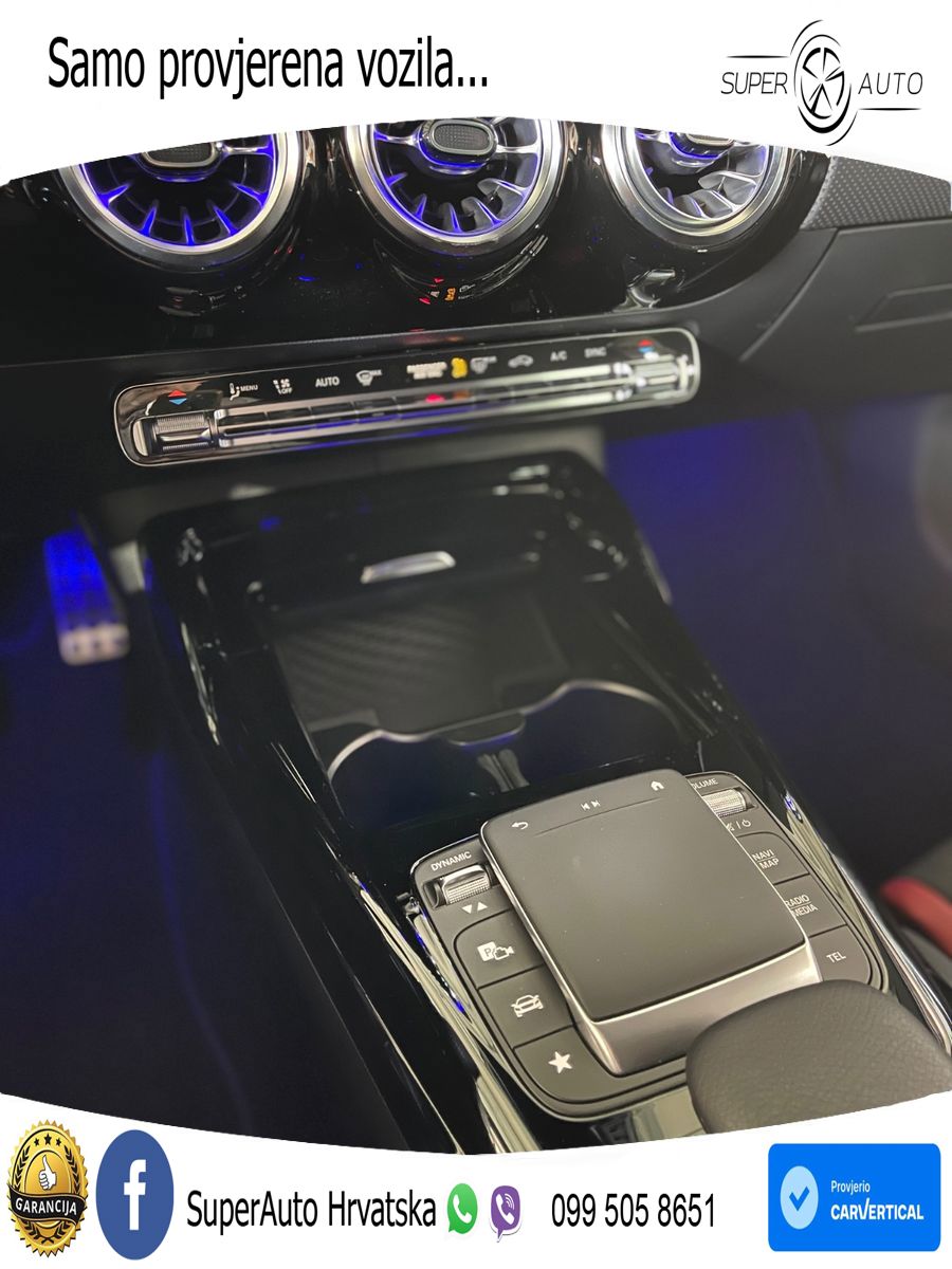 Mercedes-Benz AMG A 45 S 4MATIC+ AMG SPEEDSHIFT DCT 8G LED+GR SJED+ACC
