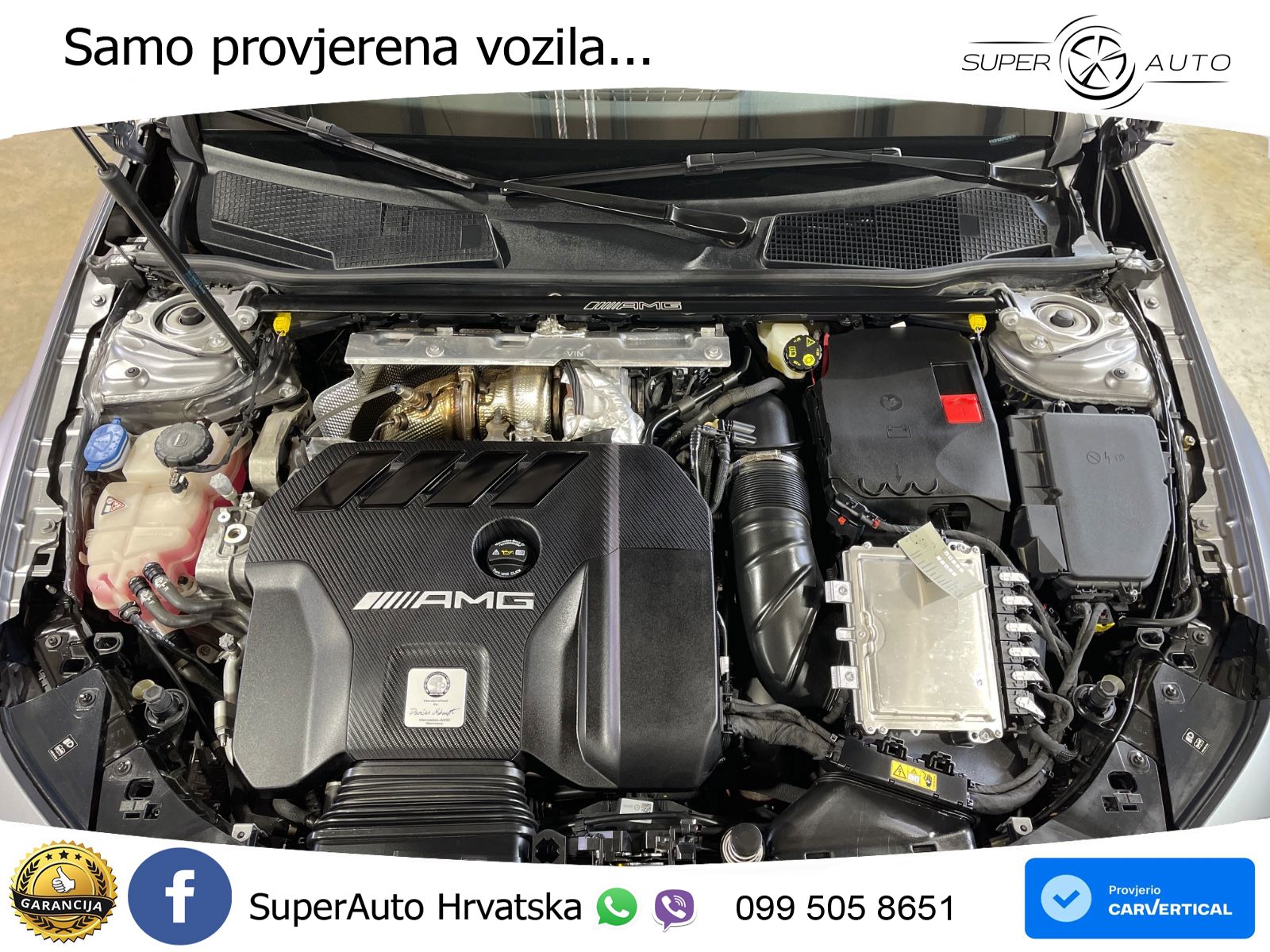 Mercedes-Benz AMG A 45 S 4MATIC+ AMG SPEEDSHIFT DCT 8G LED+GR SJED+ACC