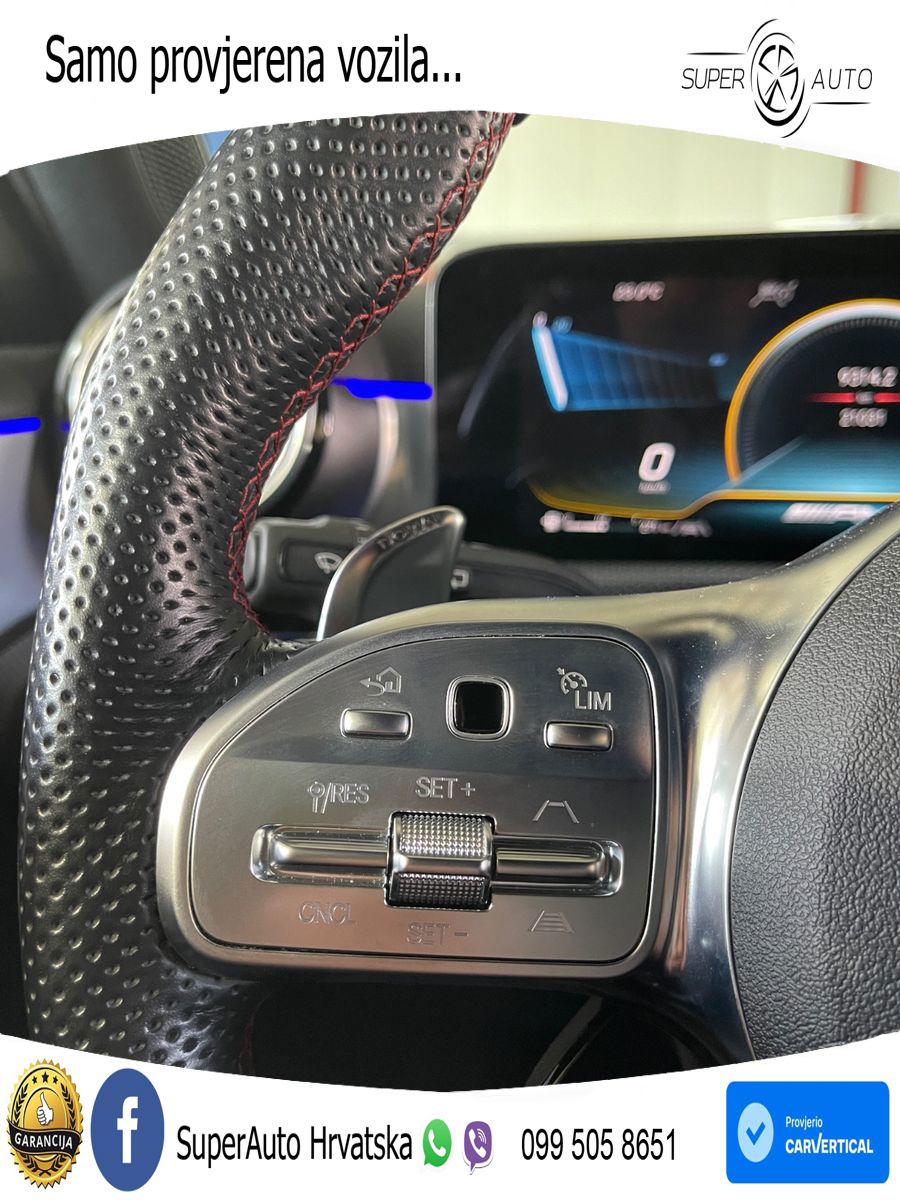 Mercedes-Benz AMG A 45 S 4MATIC+ AMG SPEEDSHIFT DCT 8G LED+GR SJED+ACC