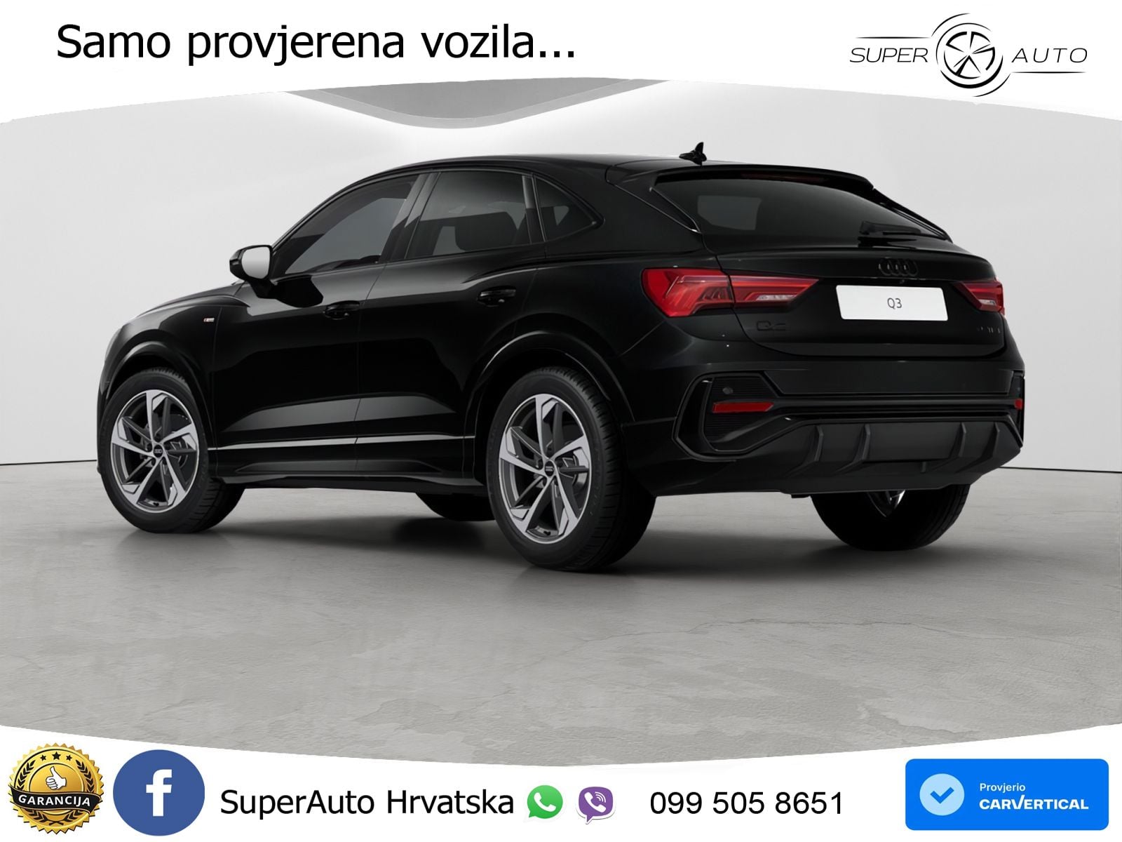 Audi Q3 Sportback 35 TFSI (150 KS) S tronic S line LED+GR SJED+ACC