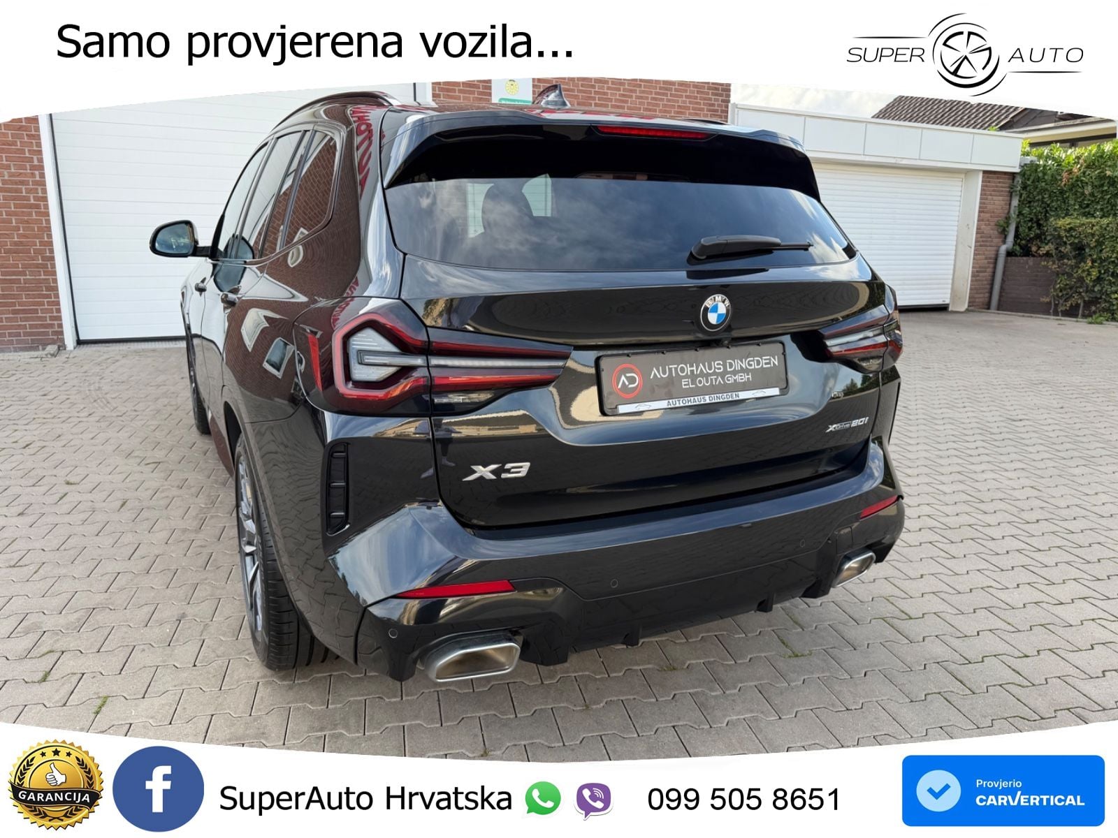 BMW X3 20i xDrive Steptronic M Sport LED+GR SJED+ACC