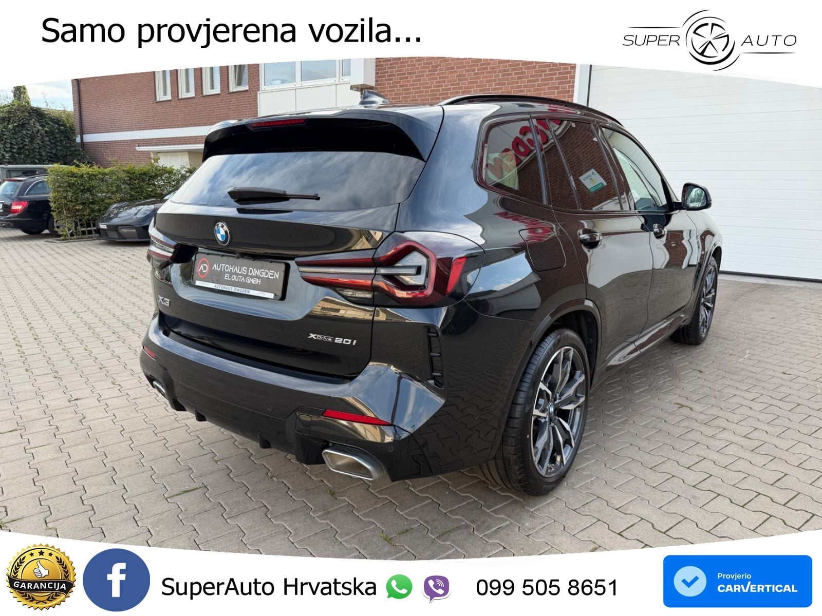 BMW X3 20i xDrive Steptronic M Sport LED+GR SJED+ACC