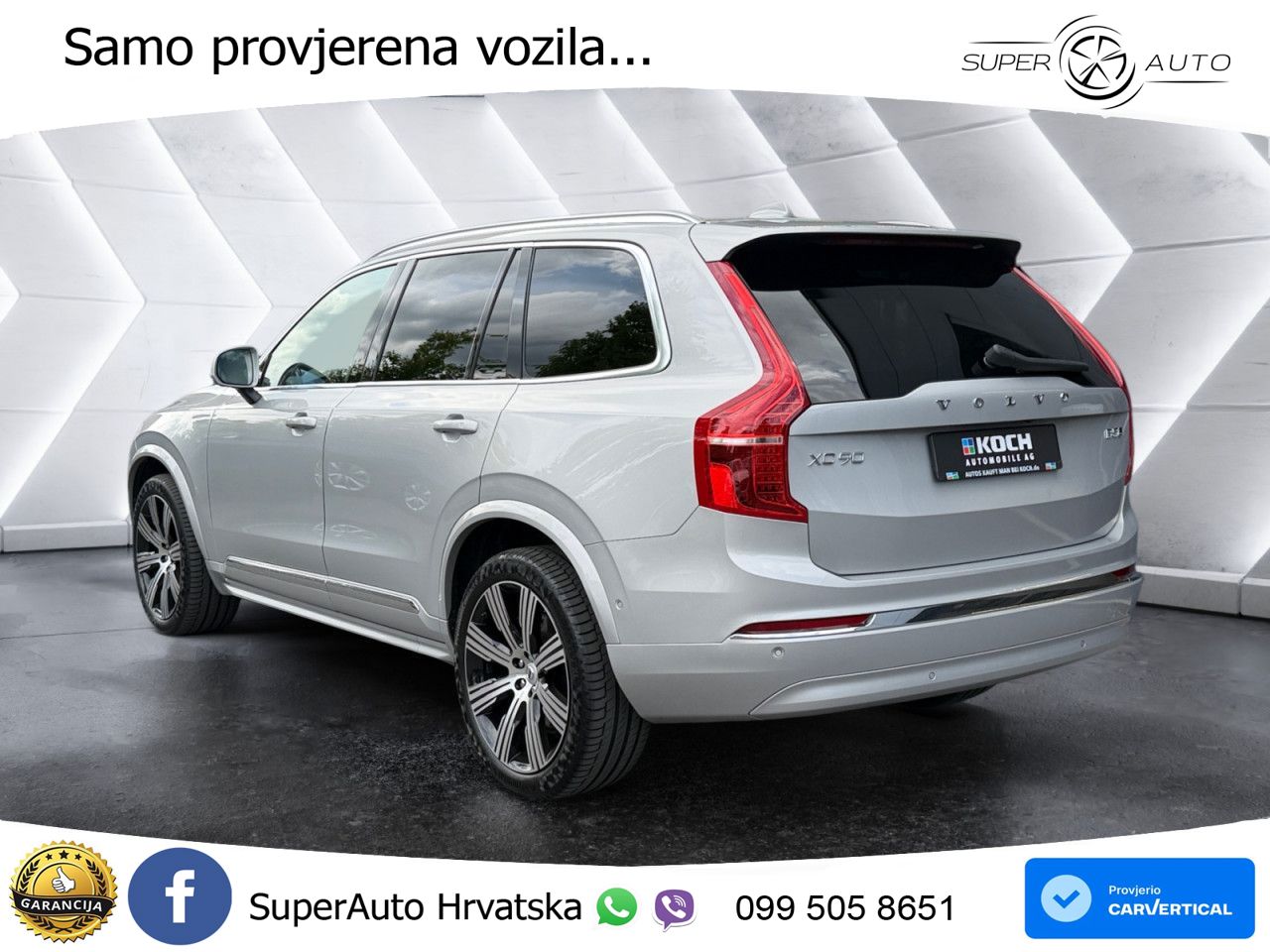 Volvo XC90 2.0 B5 Diesel AWD Automatic ACC+HEAD+4xGR SJED+360+PANO