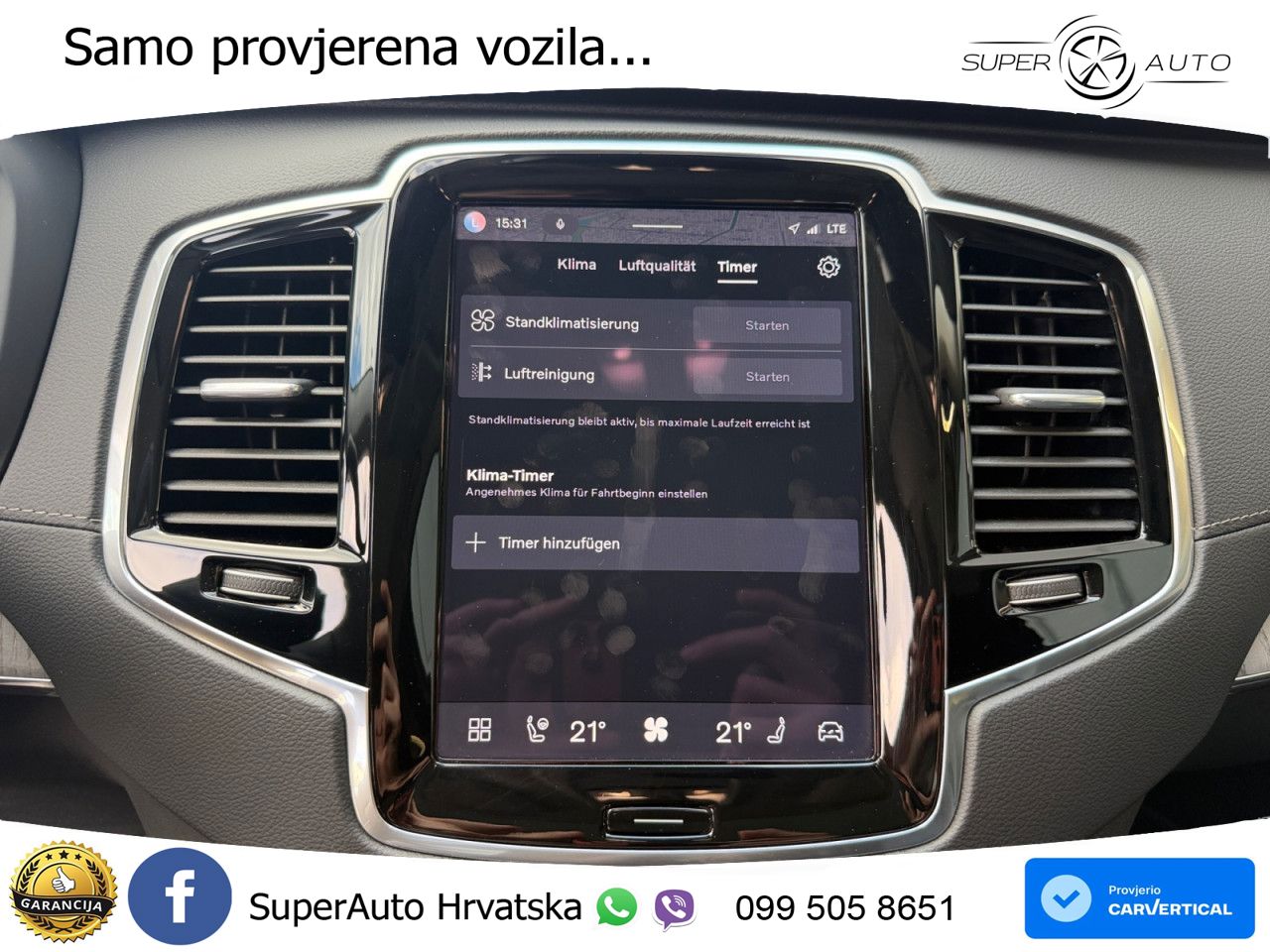 Volvo XC90 2.0 B5 Diesel AWD Automatic ACC+HEAD+4xGR SJED+360+PANO