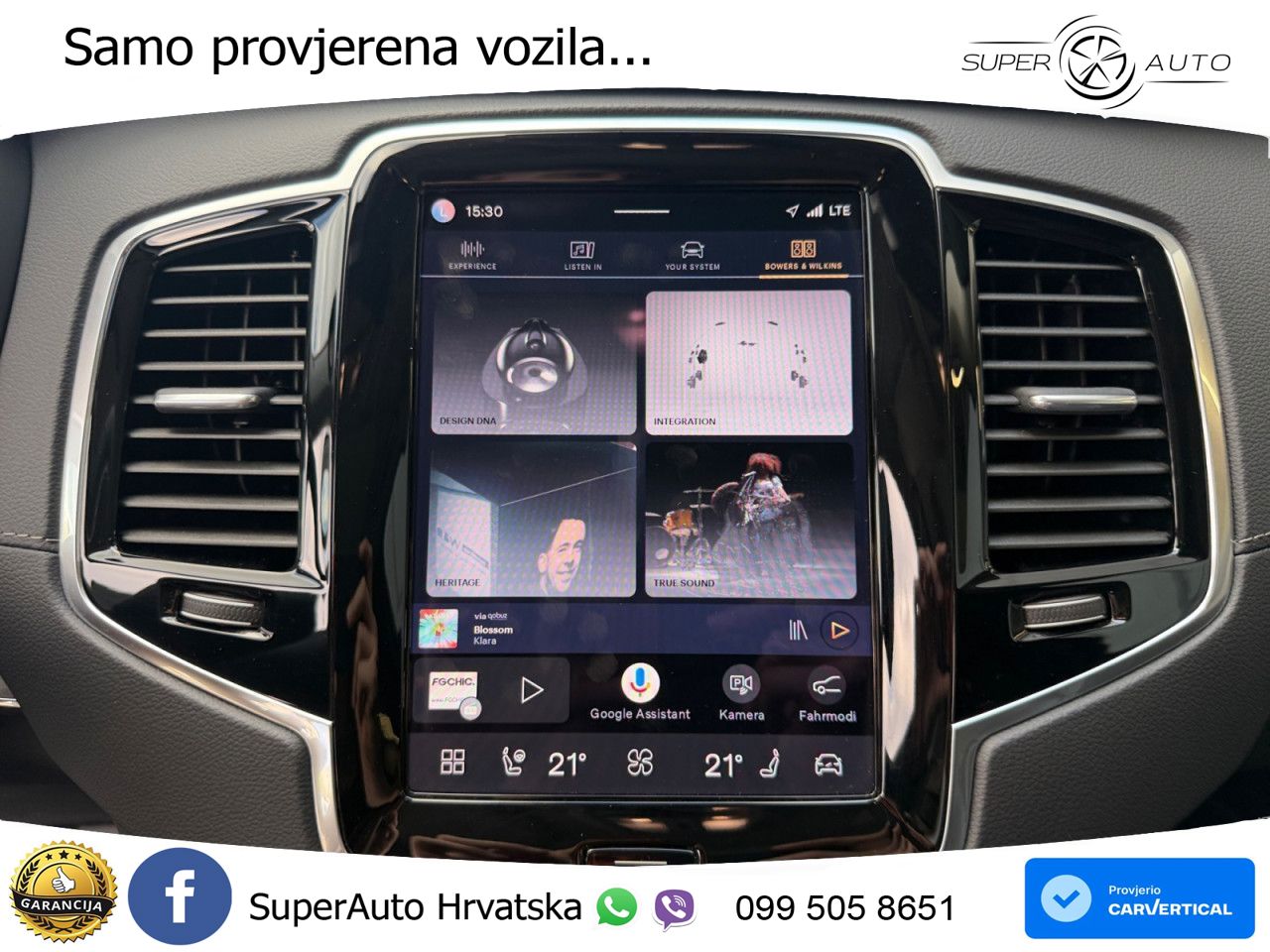 Volvo XC90 2.0 B5 Diesel AWD Automatic ACC+HEAD+4xGR SJED+360+PANO