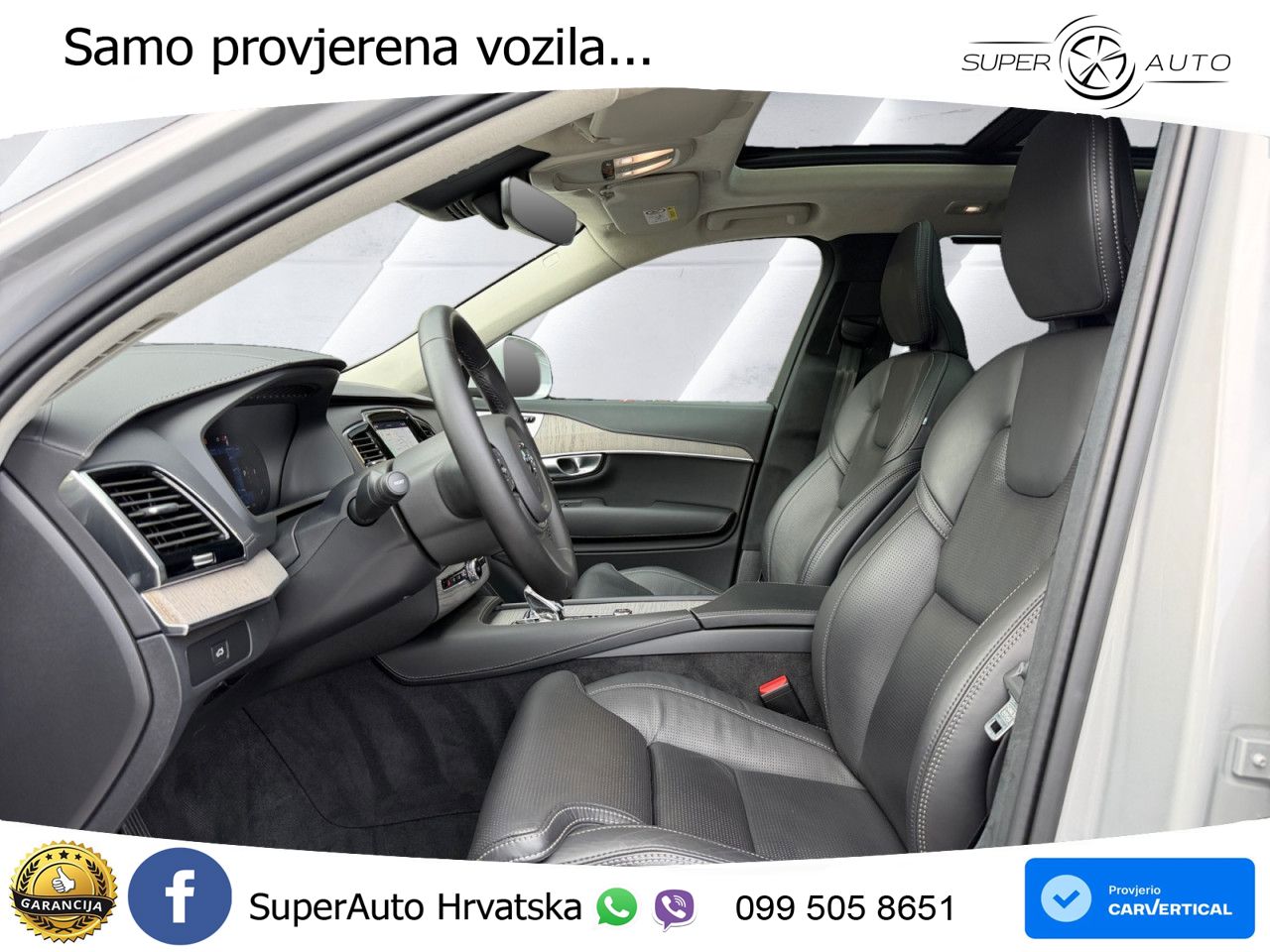 Volvo XC90 2.0 B5 Diesel AWD Automatic ACC+HEAD+4xGR SJED+360+PANO