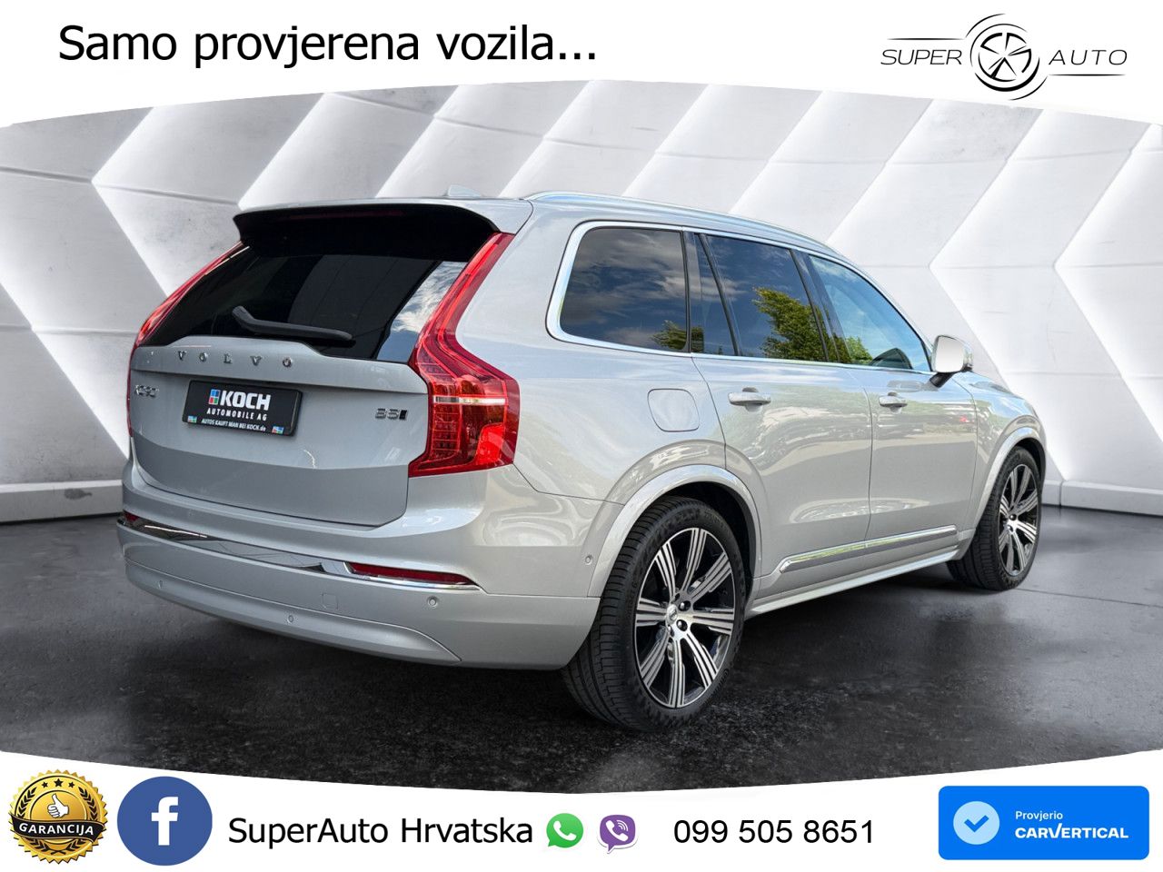 Volvo XC90 2.0 B5 Diesel AWD Automatic ACC+HEAD+4xGR SJED+360+PANO