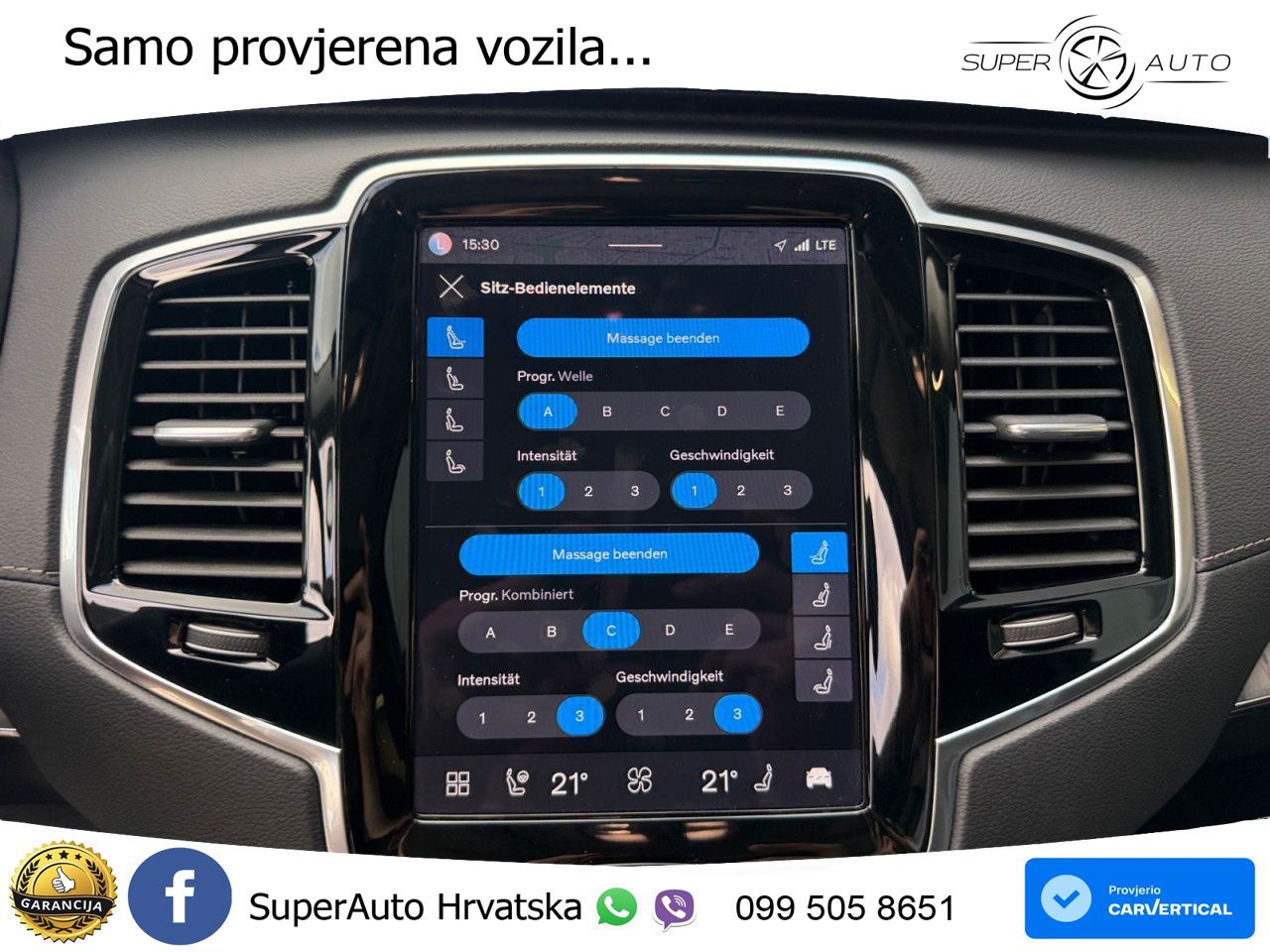 Volvo XC90 2.0 B5 Diesel AWD Automatic ACC+HEAD+4xGR SJED+360+PANO