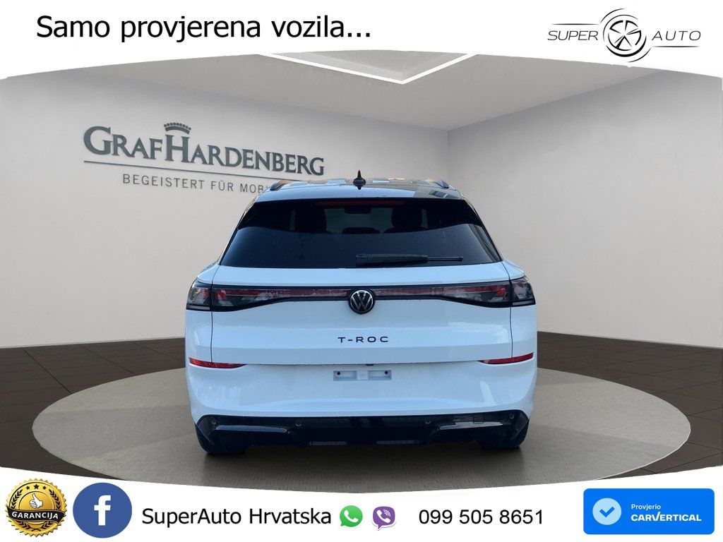 Volkswagen T-Roc 1.5 eTSI (150 KS)  DSG R-Line LED+GR SJED+ACC