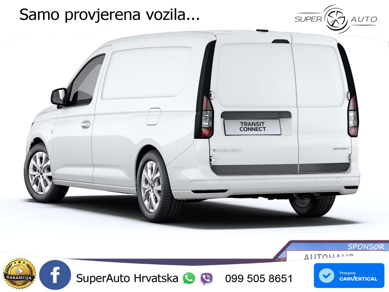 Ford Transit Connect Aut L2 Limited ACC Kam UVP-26%* 122 KS