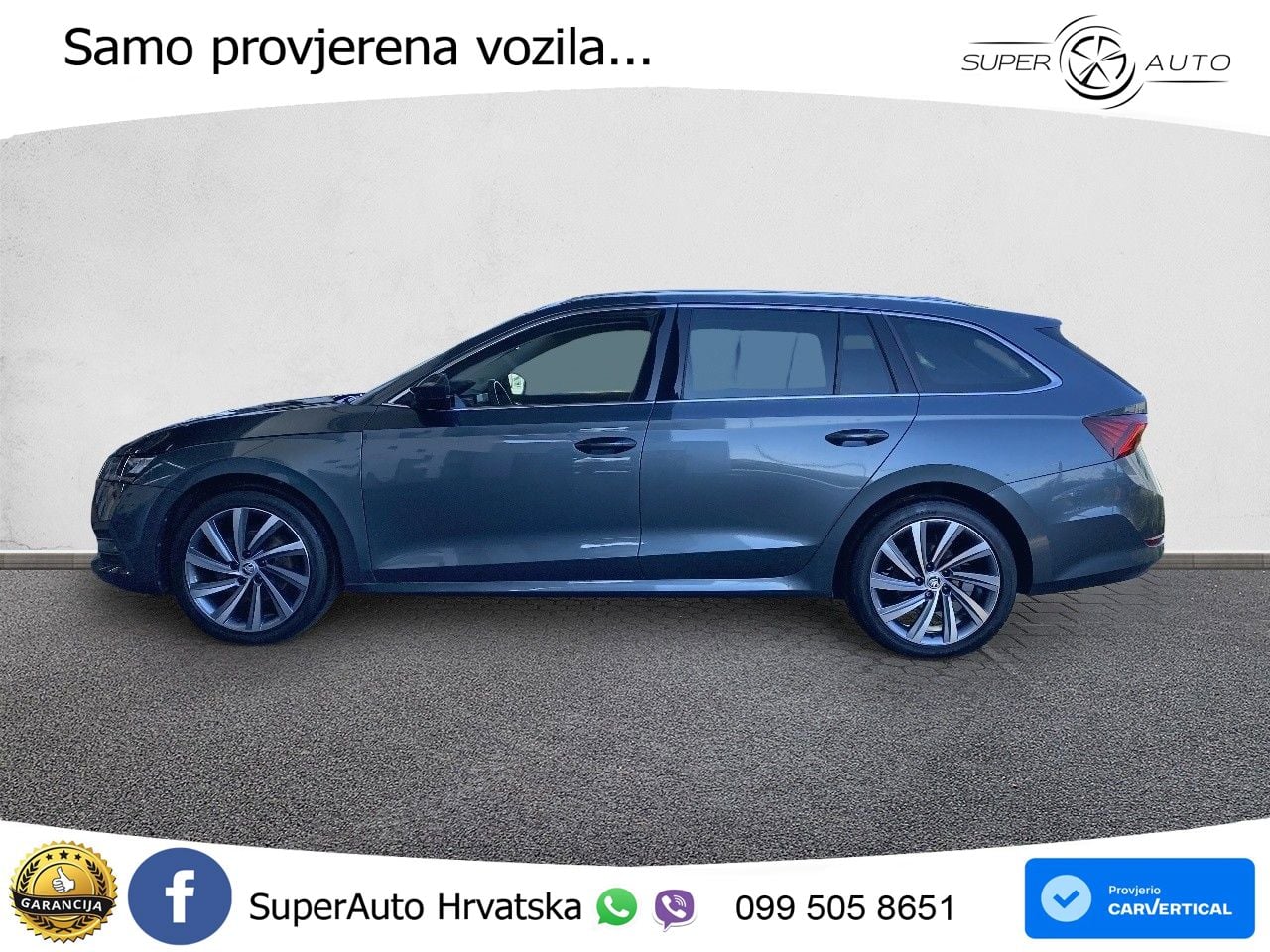 Škoda Octavia Combi 2.0 TDI (150 KS) DSG LED+GR SJED+ACC