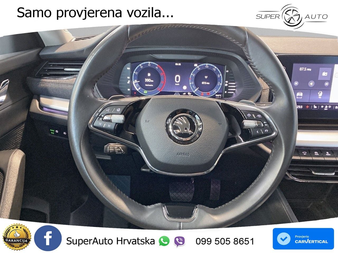 Škoda Octavia Combi 2.0 TDI (150 KS) DSG LED+GR SJED+ACC