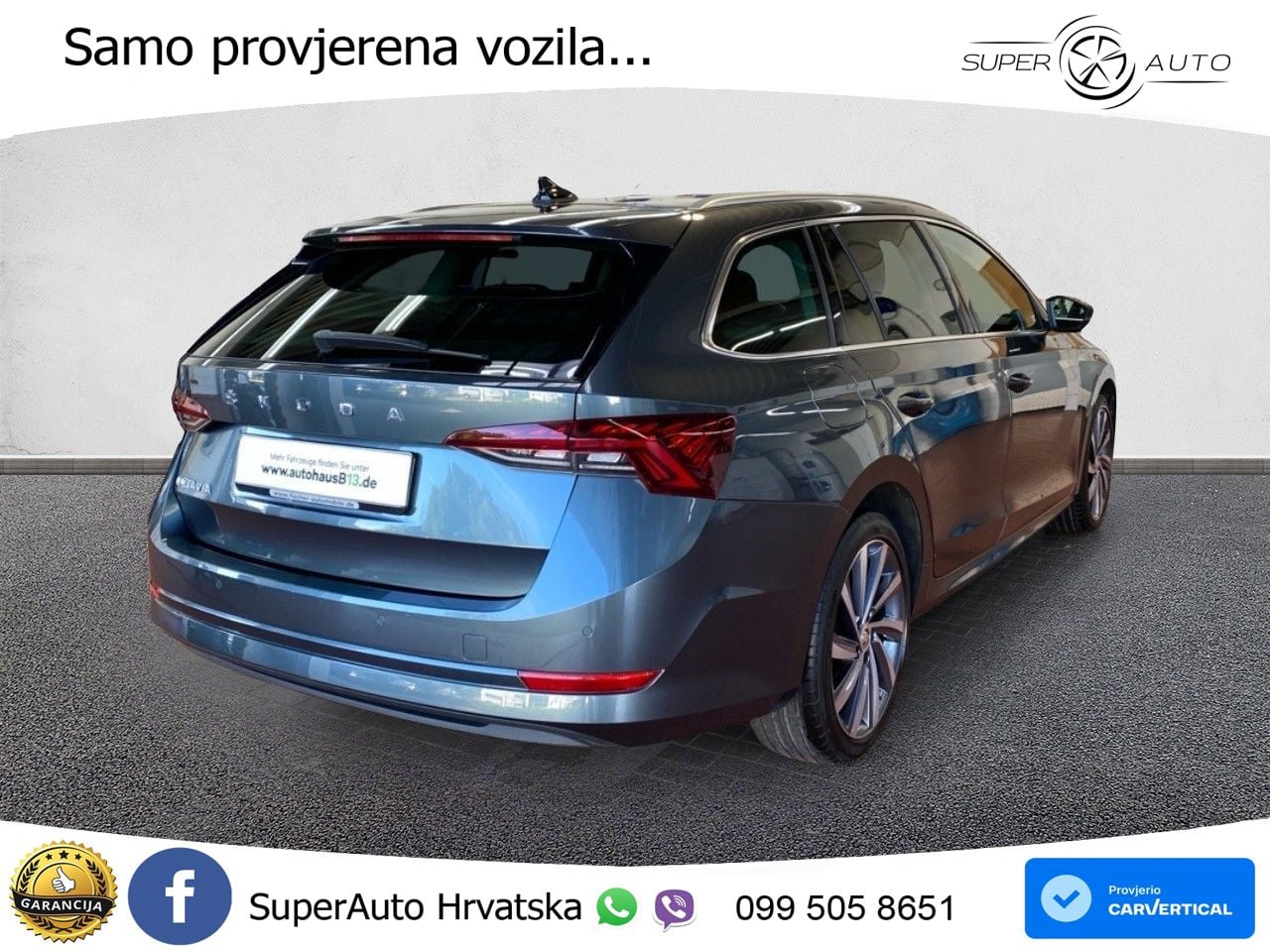 Škoda Octavia Combi 2.0 TDI (150 KS) DSG LED+GR SJED+ACC