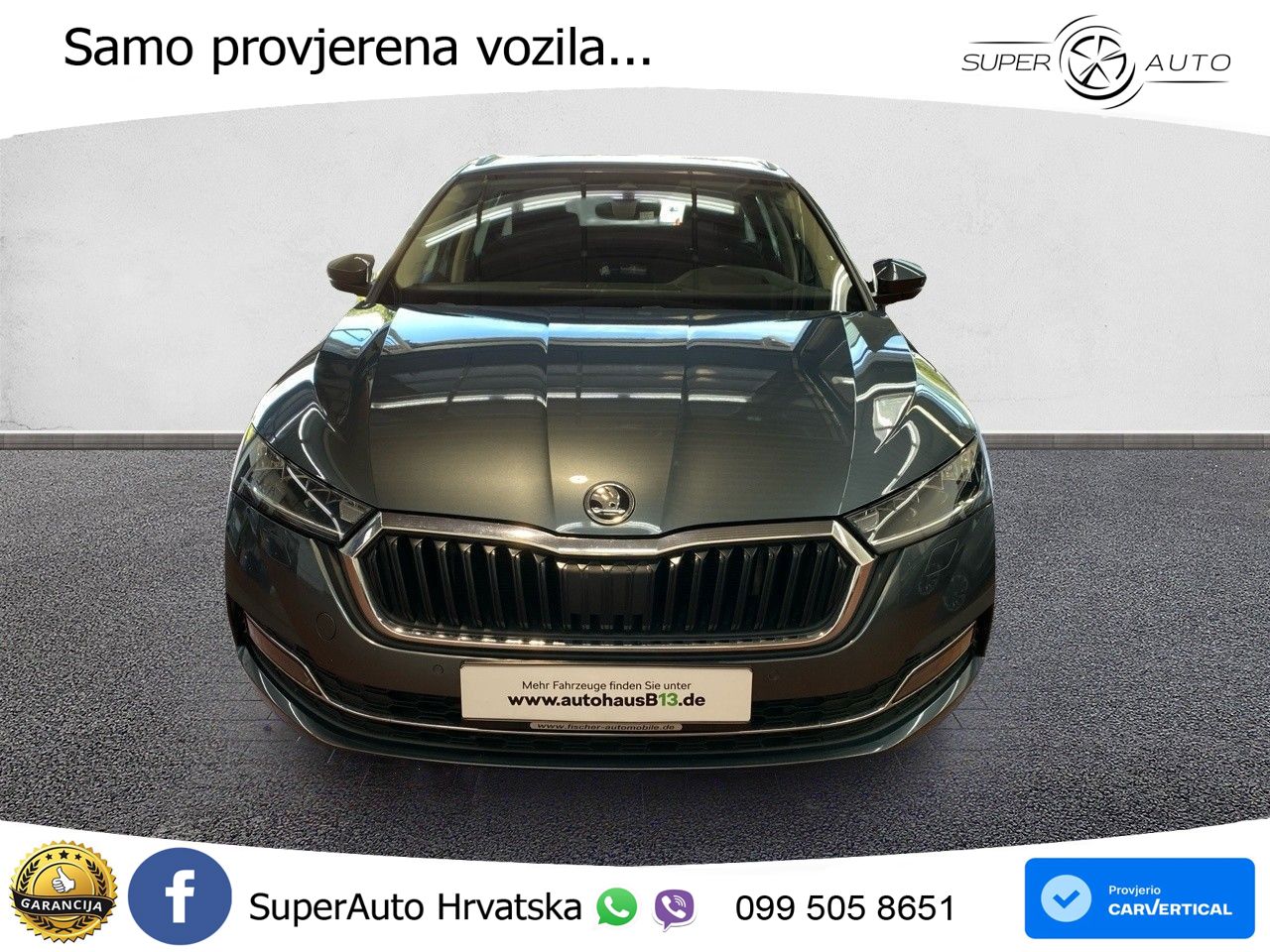 Škoda Octavia Combi 2.0 TDI (150 KS) DSG LED+GR SJED+ACC