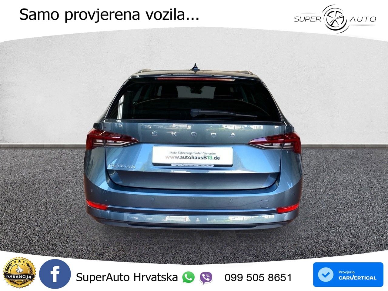 Škoda Octavia Combi 2.0 TDI (150 KS) DSG LED+GR SJED+ACC
