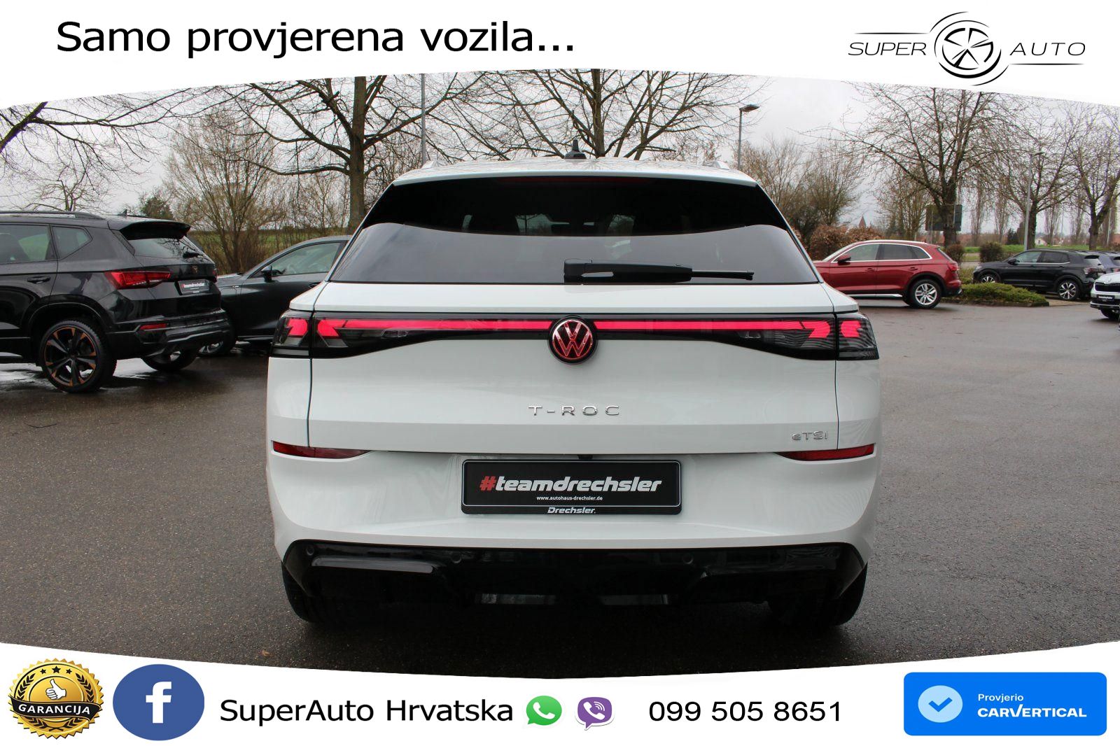 Volkswagen T-Roc II 1.5 eTSI (150 KS)  DSG LED+GR SJED+ACC