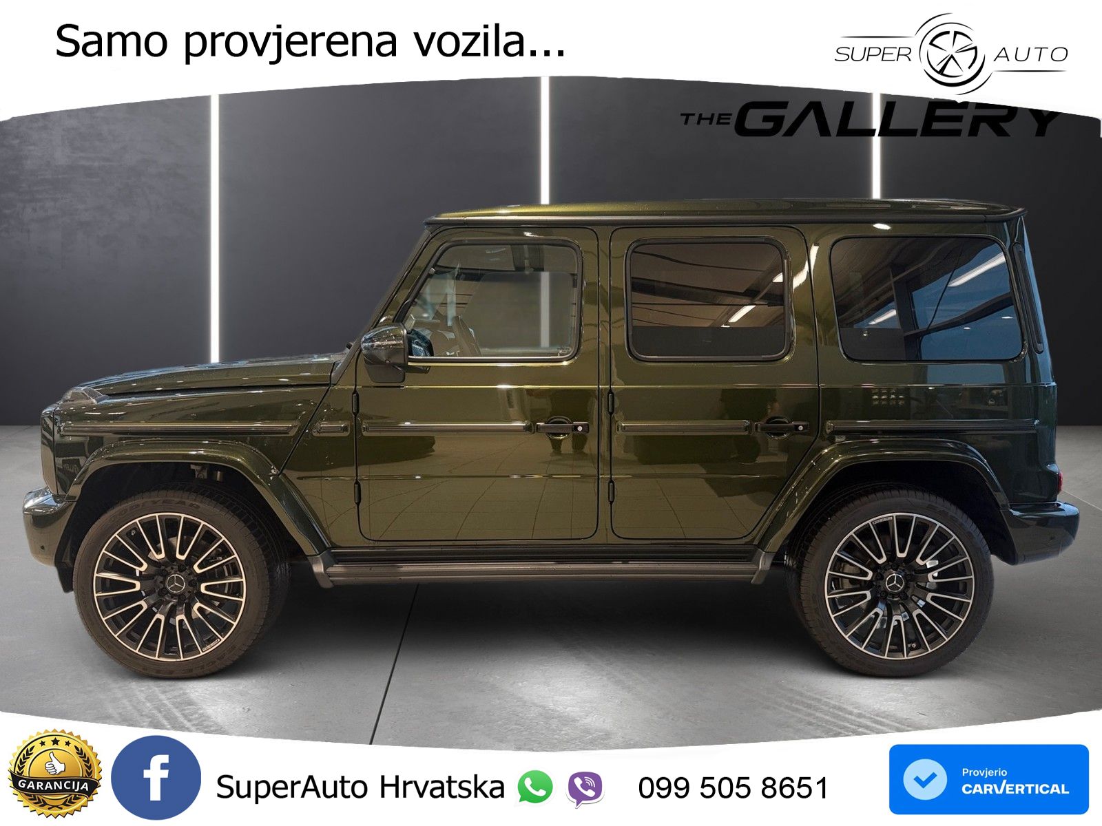 Mercedes G 450d Long (367 KS) 4MATIC 9G-TRONIC AMG LED+GR SJED+ACC