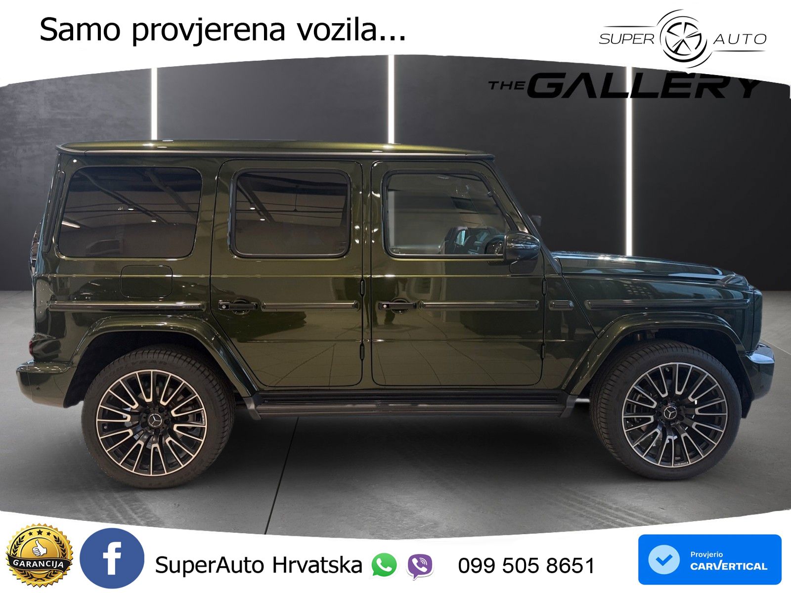 Mercedes G 450d Long (367 KS) 4MATIC 9G-TRONIC AMG LED+GR SJED+ACC