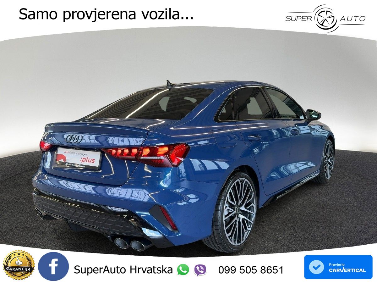 Audi S3 Limuzina 2.0 TFSI (333 KS) quattro S tronic MATRIX+GR SJED+KAM