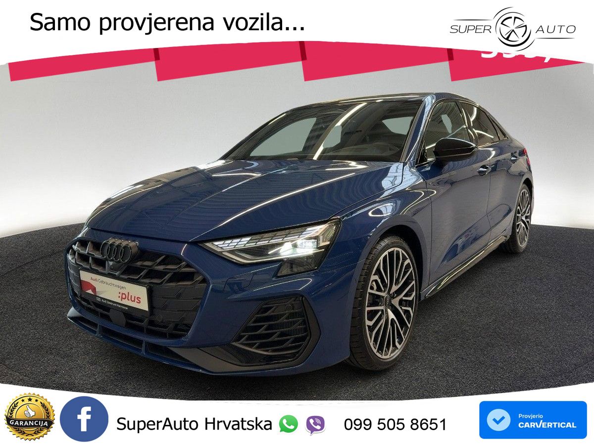 Audi S3 Limuzina 2.0 TFSI (333 KS) quattro S tronic MATRIX+GR SJED+KAM