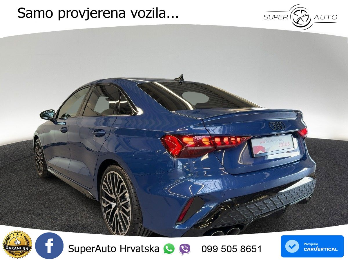 Audi S3 Limuzina 2.0 TFSI (333 KS) quattro S tronic MATRIX+GR SJED+KAM