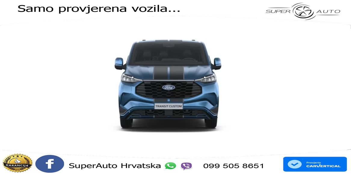 Ford Transit Custom DoKa Sport 320 L2 PHEV AHK*ACC*36 232 KS