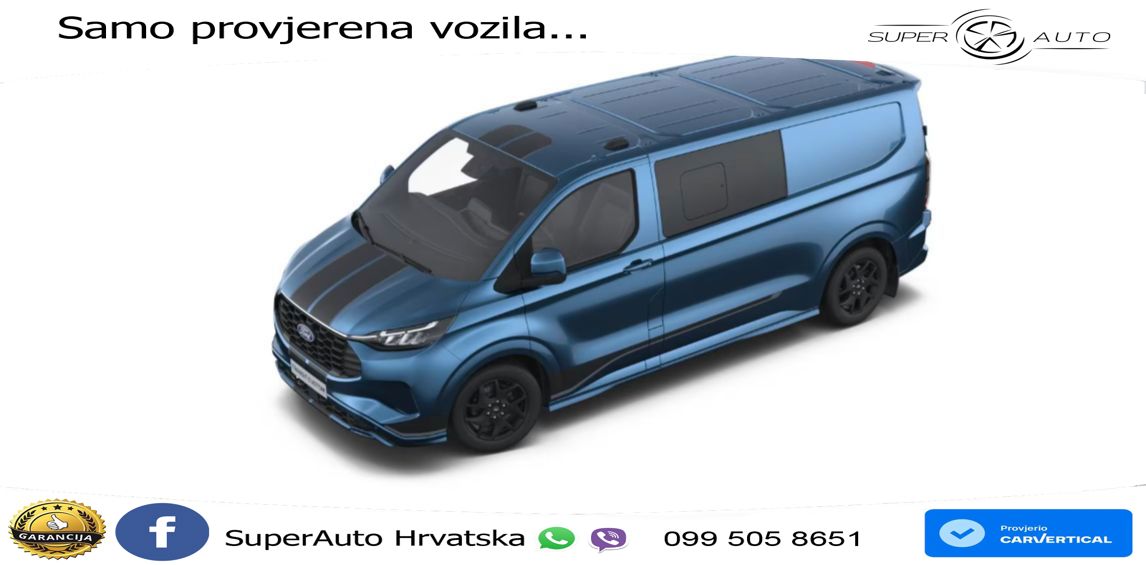 Ford Transit Custom DoKa Sport 320 L2 PHEV AHK*ACC*36 232 KS