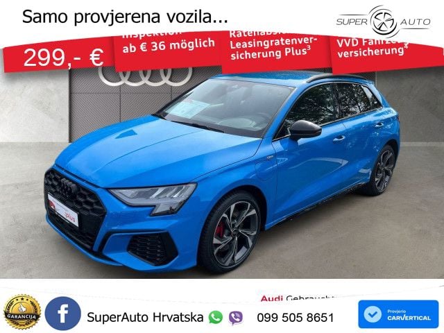 Audi A3 45 TFSIe (245 KS) S tronic S line