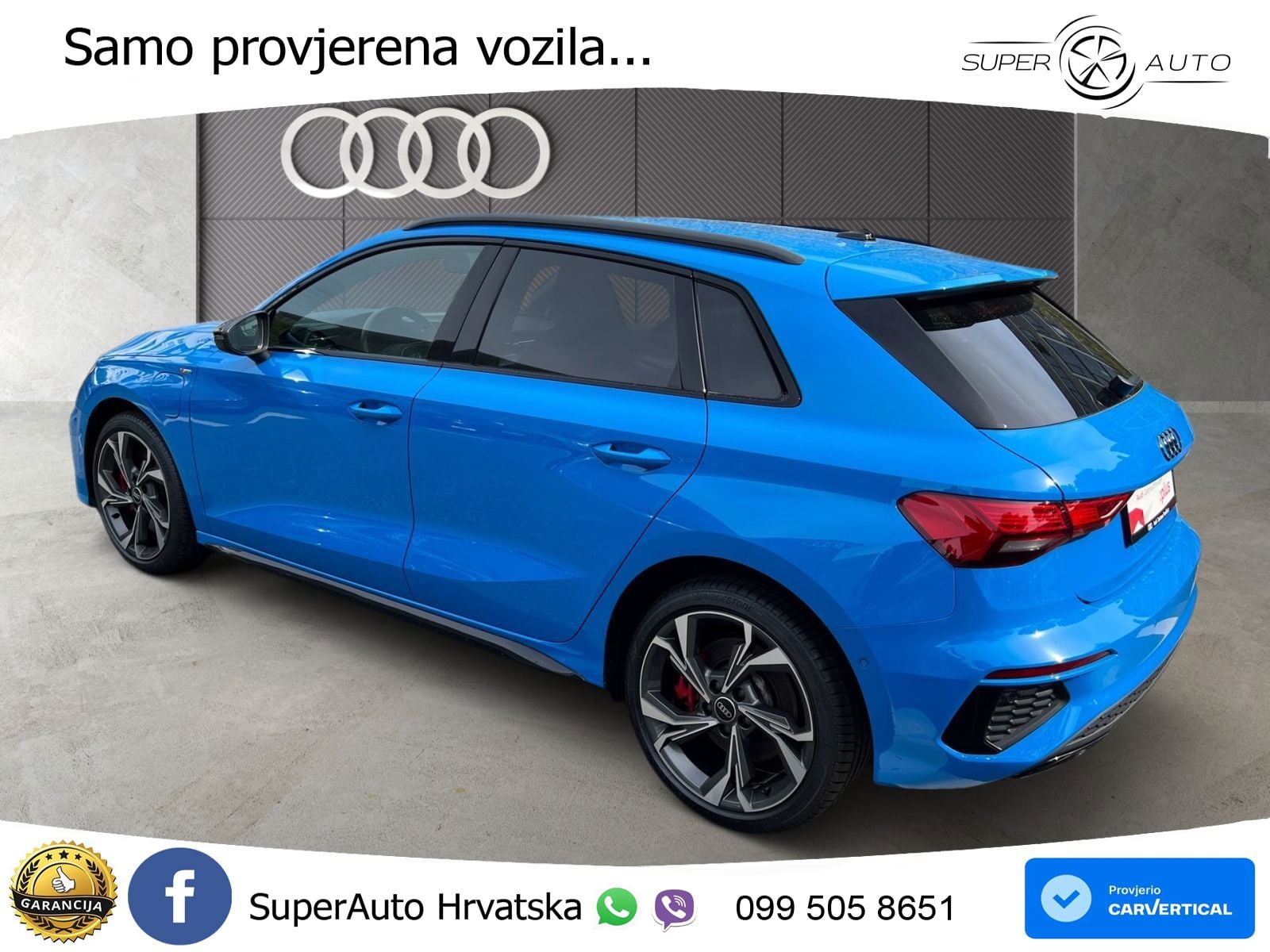 Audi A3 45 TFSIe (245 KS) S tronic S line