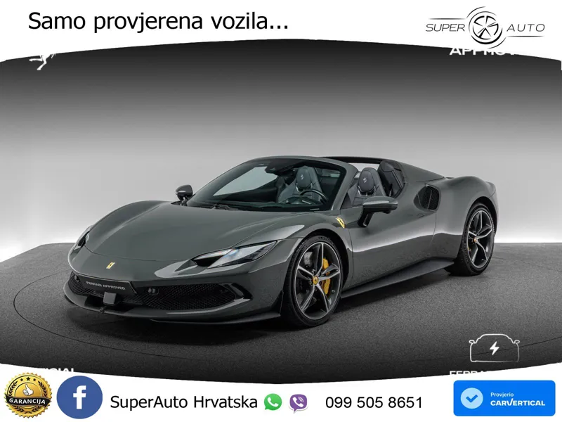 Ferrari 296 GTS 3.0 V6 (830 KS) F1 DCT LED+GR SJED+ACC
