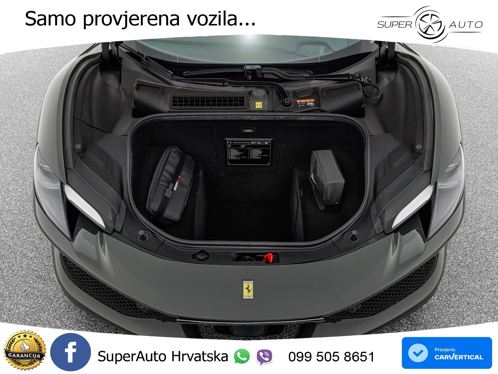 Ferrari 296 GTS 3.0 V6 (830 KS) F1 DCT LED+GR SJED+ACC