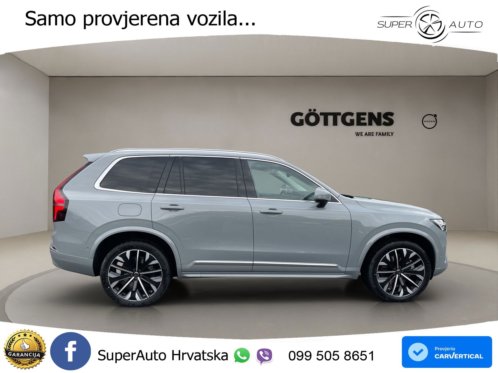 Volvo XC90 2.0 T8 AWD Automatic ACC+HEAD+4xGR SJED+360+PANO