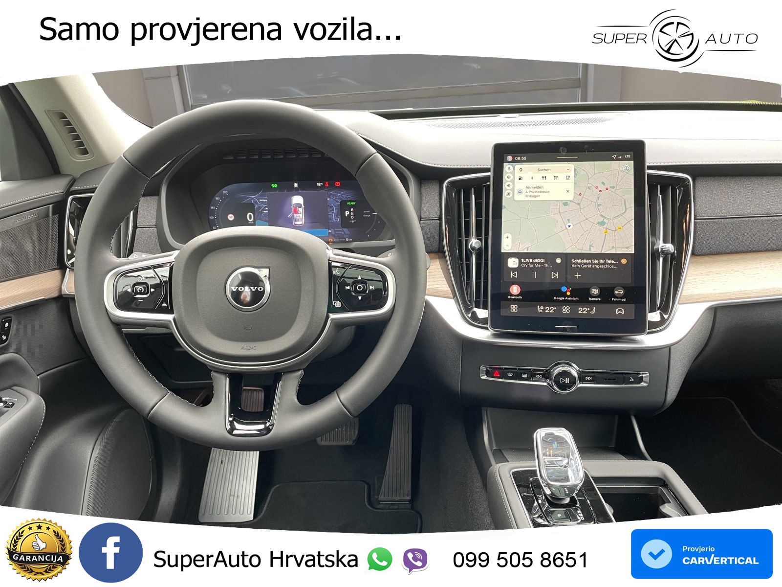 Volvo XC90 2.0 T8 AWD Automatic ACC+HEAD+4xGR SJED+360+PANO