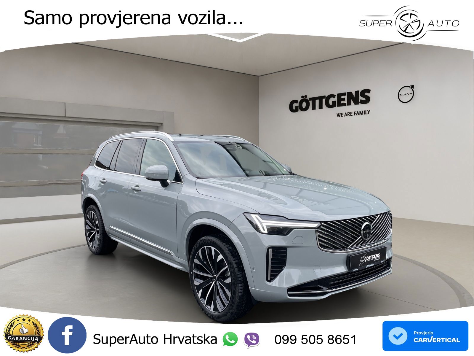 Volvo XC90 2.0 T8 AWD Automatic ACC+HEAD+4xGR SJED+360+PANO