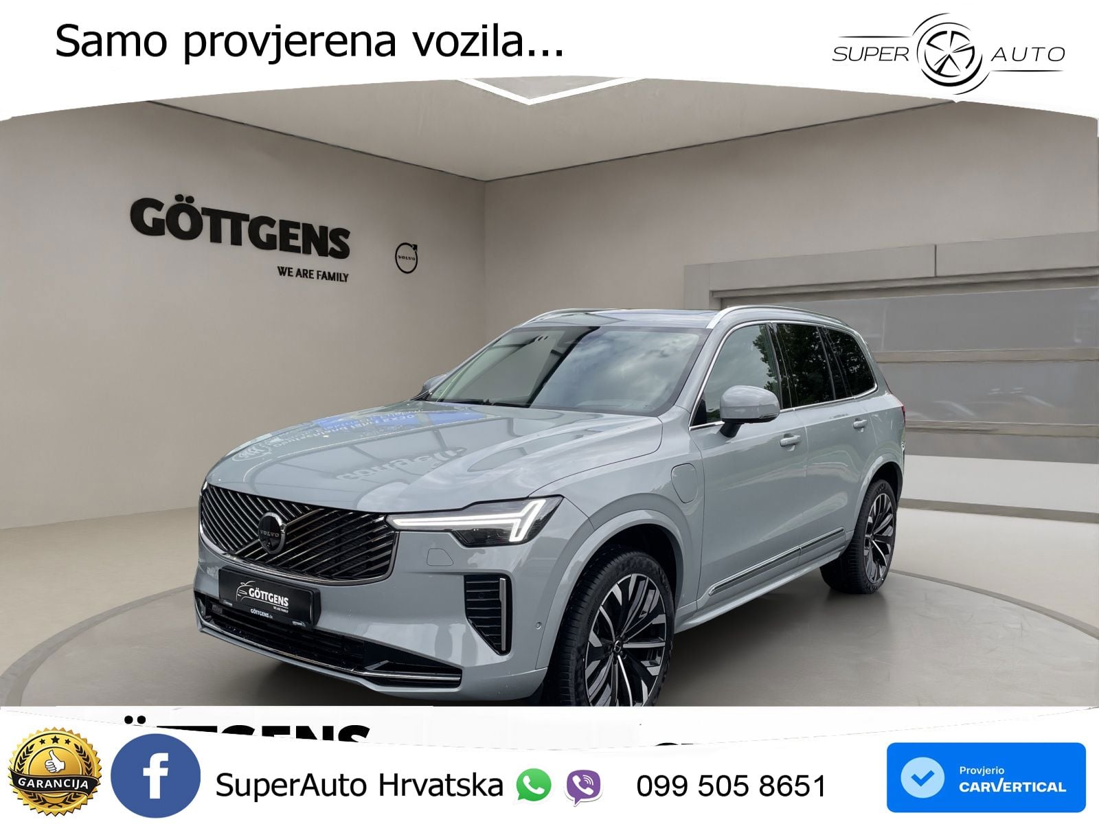 Volvo XC90 2.0 T8 AWD Automatic ACC+HEAD+4xGR SJED+360+PANO