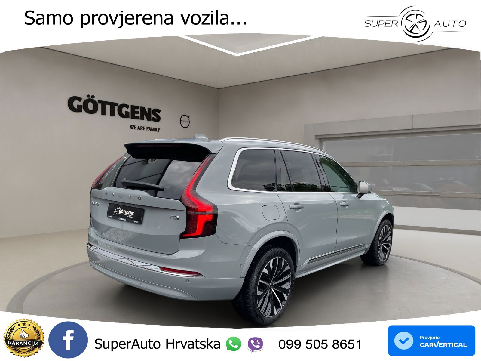 Volvo XC90 2.0 T8 AWD Automatic ACC+HEAD+4xGR SJED+360+PANO