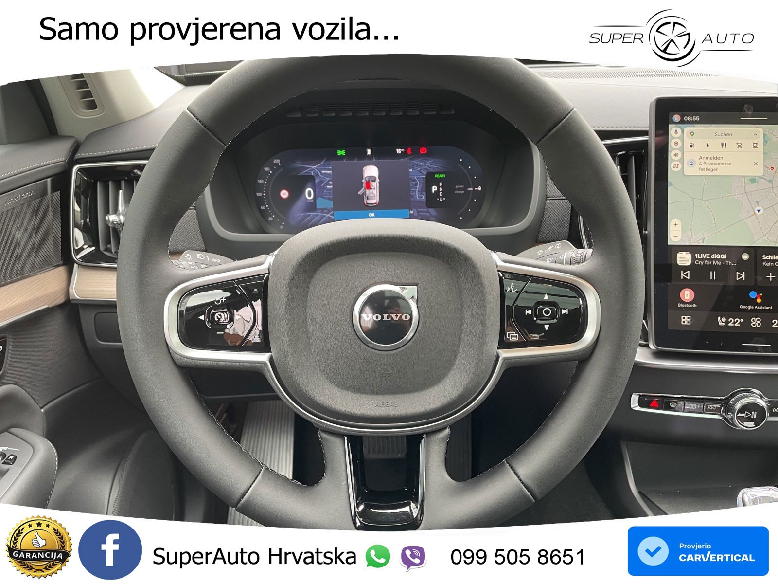 Volvo XC90 2.0 T8 AWD Automatic ACC+HEAD+4xGR SJED+360+PANO