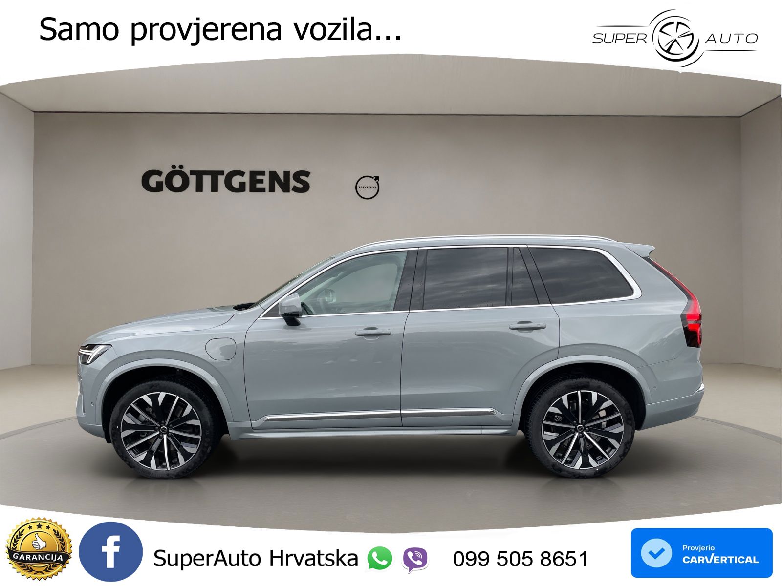Volvo XC90 2.0 T8 AWD Automatic ACC+HEAD+4xGR SJED+360+PANO