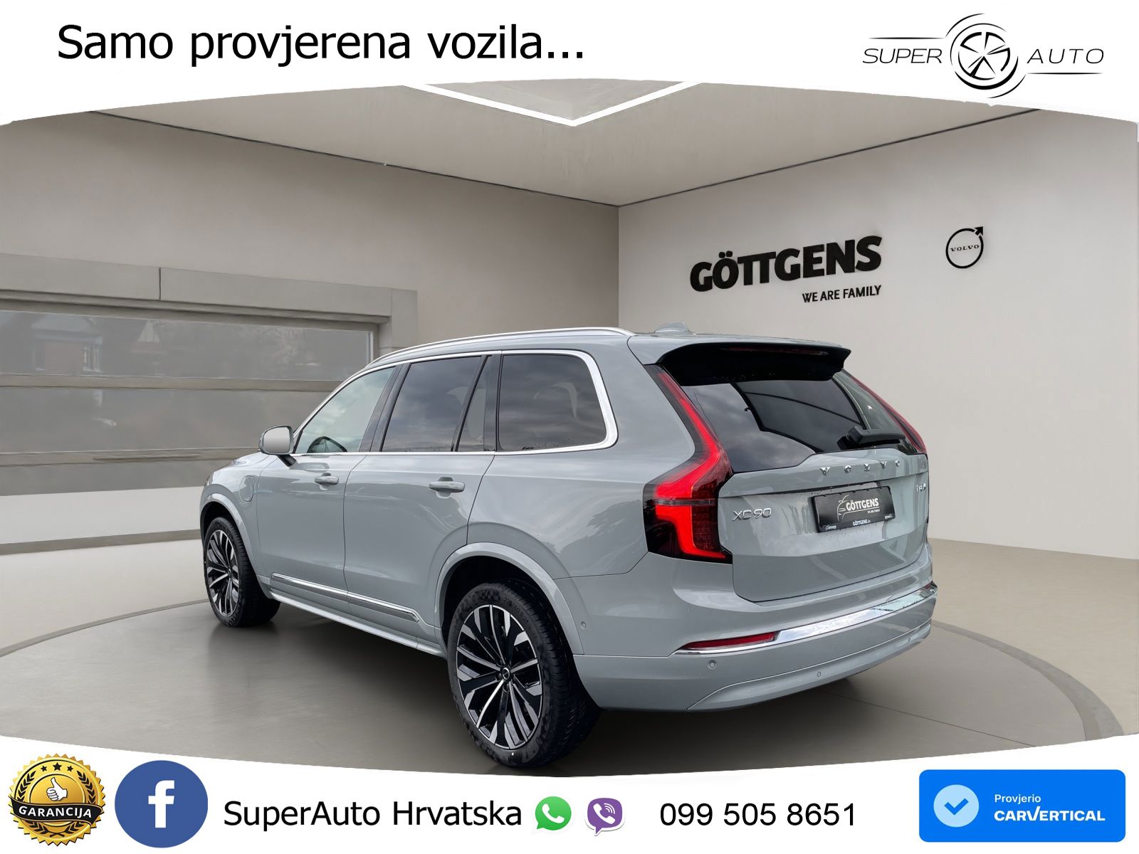 Volvo XC90 2.0 T8 AWD Automatic ACC+HEAD+4xGR SJED+360+PANO
