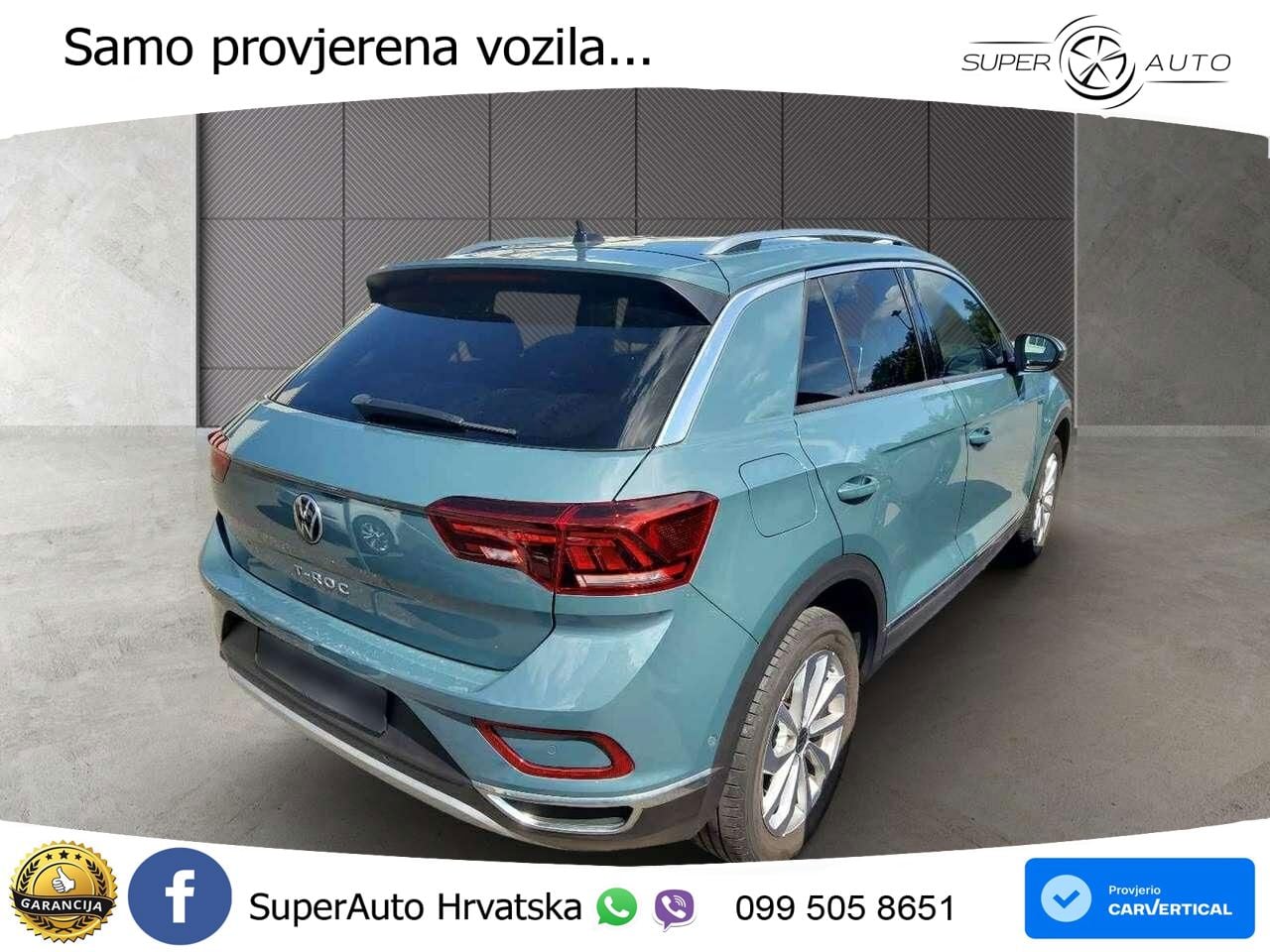 Volkswagen T-Roc 1.5 TSI (150 KS) DSG LED+GR SJED+ACC