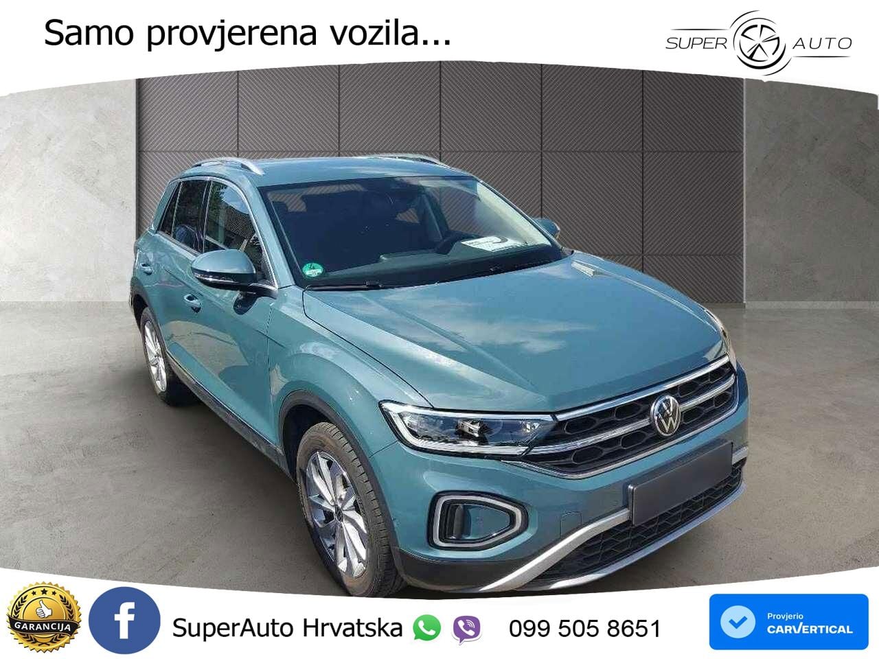 Volkswagen T-Roc 1.5 TSI (150 KS) DSG LED+GR SJED+ACC