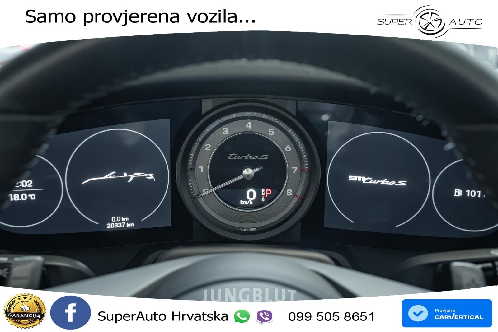 Porsche 911 Turbo S Cabriolet 3.8 (650 KS) PDK MATRIX+GR SJED+KAM