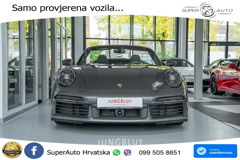 Porsche 911 Turbo S Cabriolet 3.8 (650 KS) PDK MATRIX+GR SJED+KAM