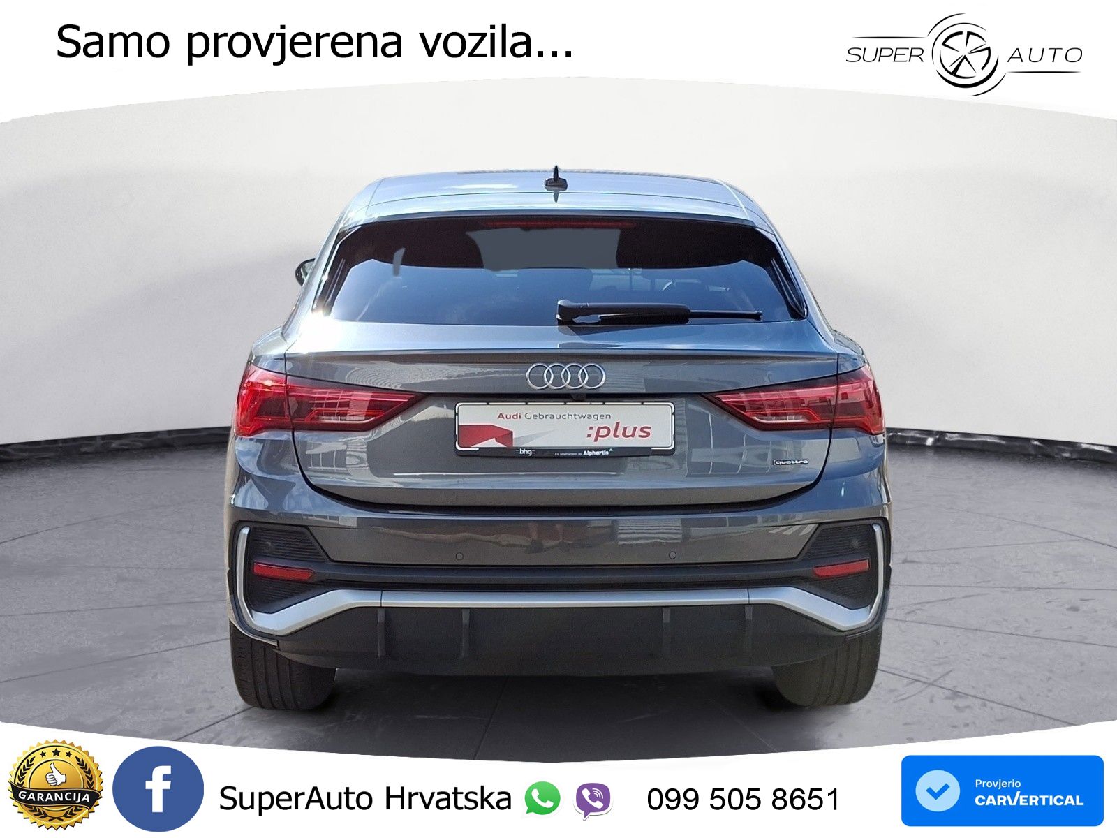 Audi Q3 Sportback 35 TDI (150 KS) quattro S tronic S line LED+GR SJED+ACC