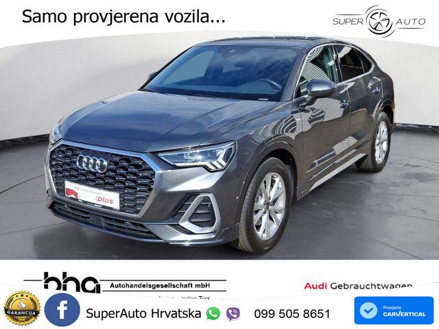 Audi Q3 Sportback 35 TDI (150 KS) quattro S tronic S line LED+GR SJED+ACC